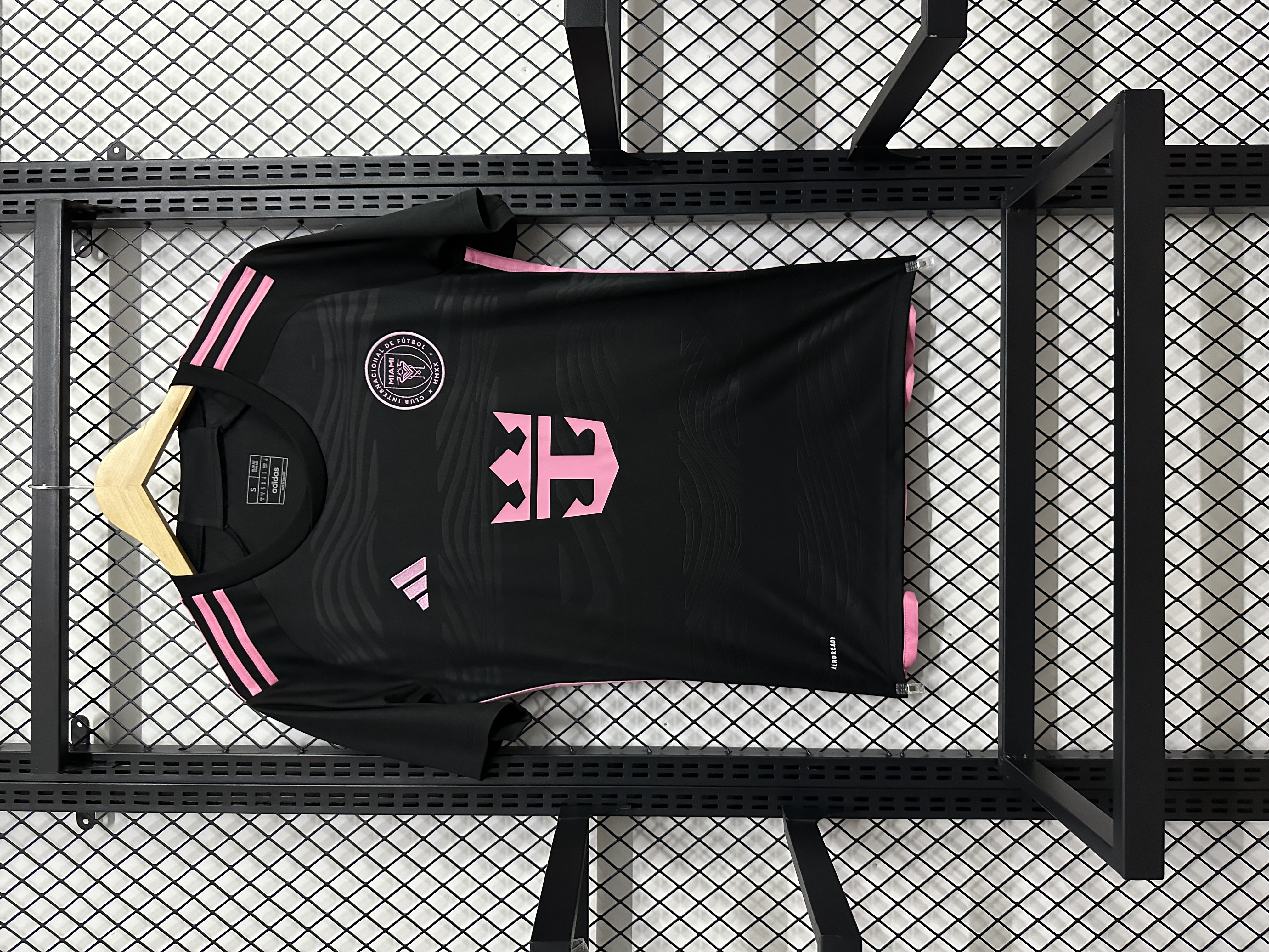 24-25 season Miami away jersey, 10 Messi, 21 Allende, 9 Suarez, 30 Kremaschi
