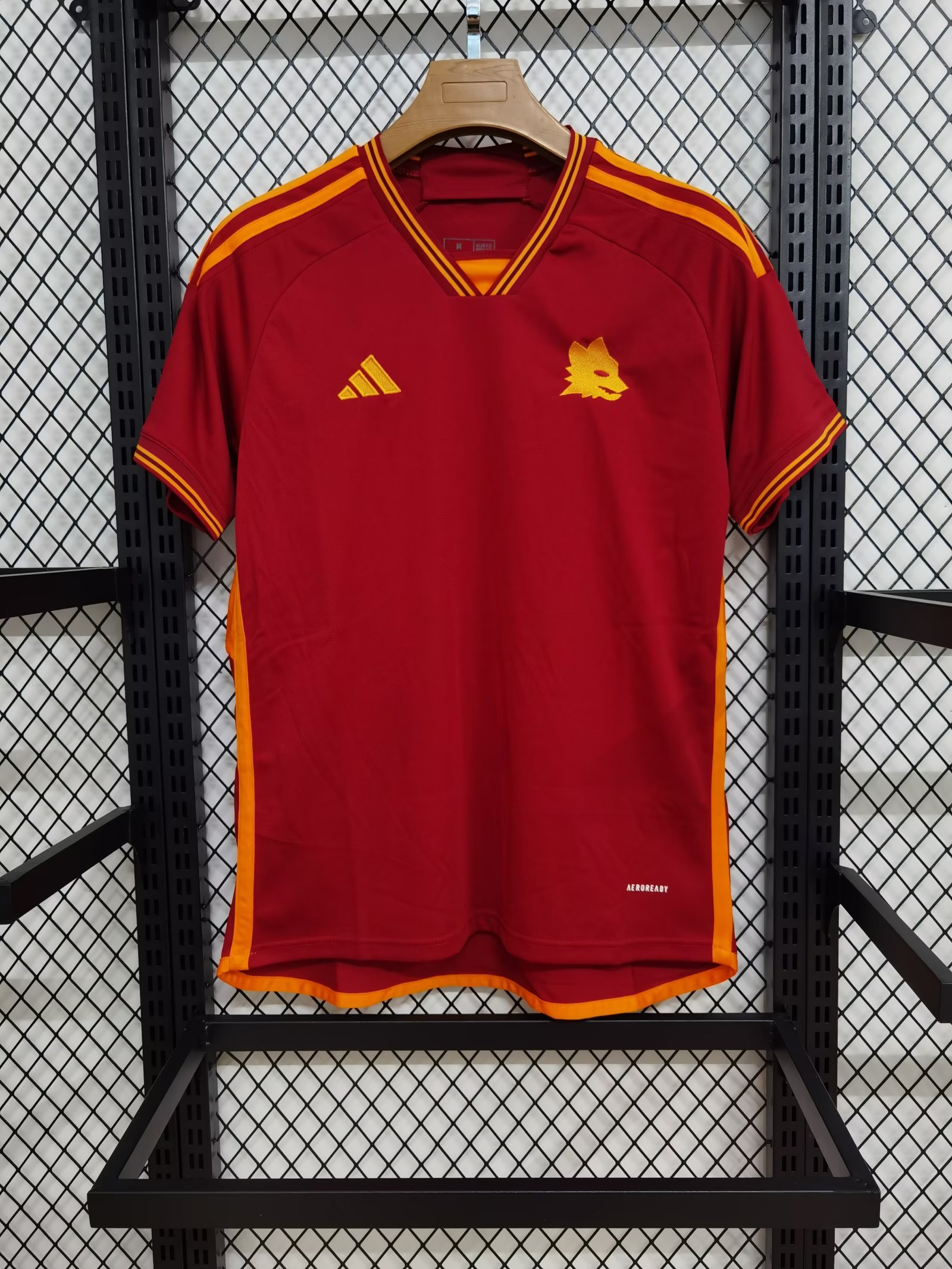 23-24 season Roma home fan version jersey