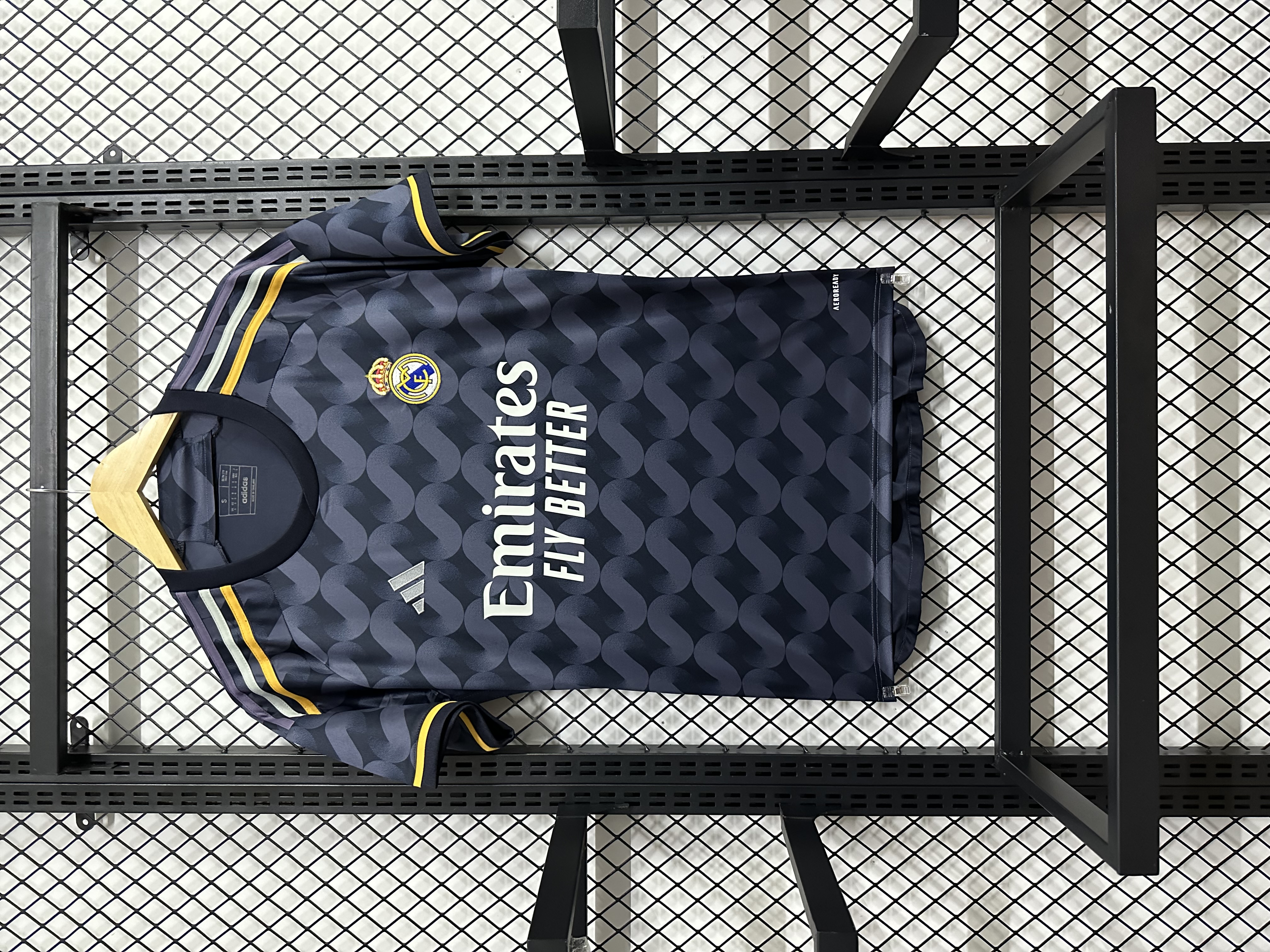 23-24 season Real Madrid away game fan version jersey