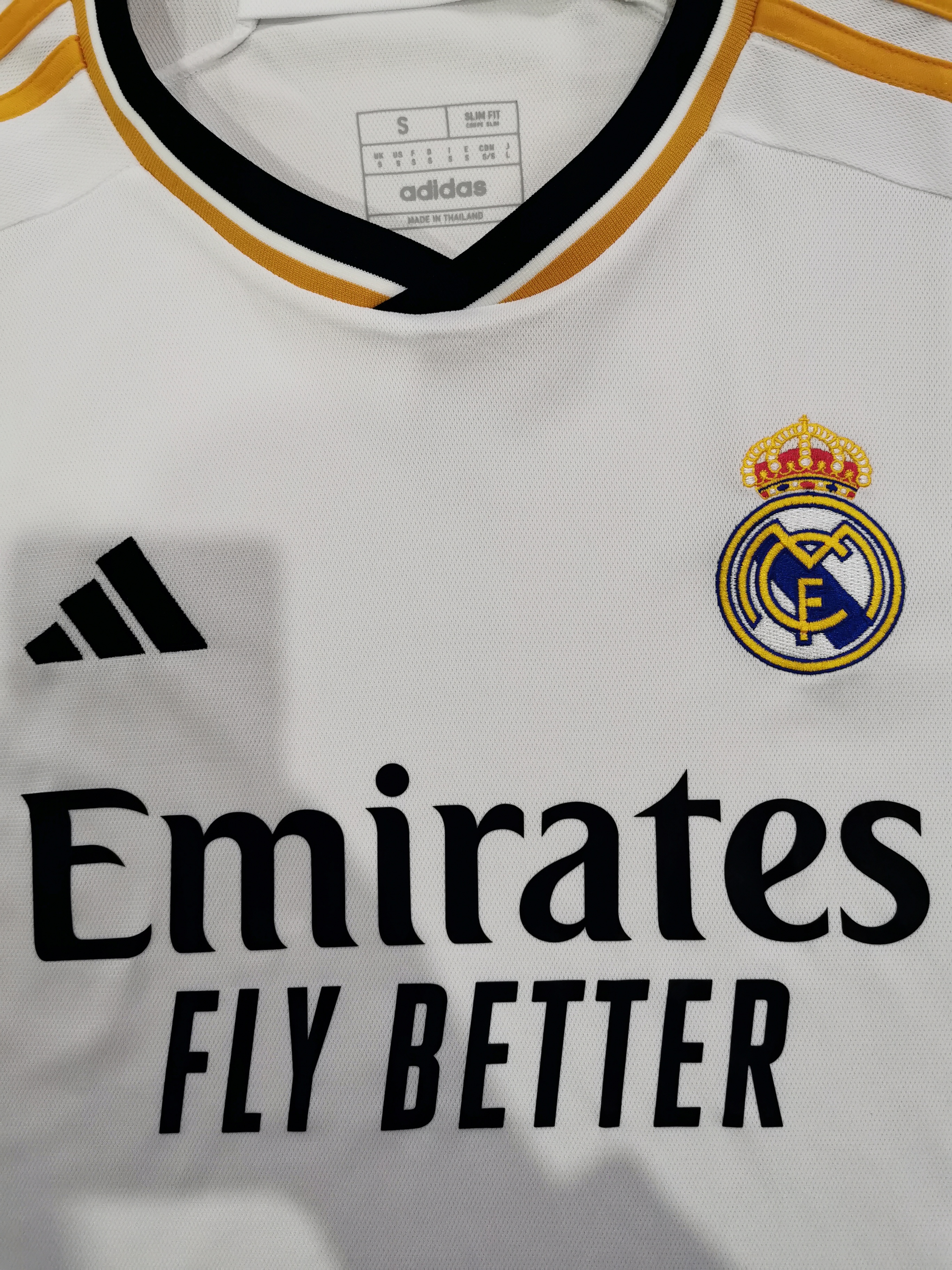 23-24 season Real Madrid home fan version jersey