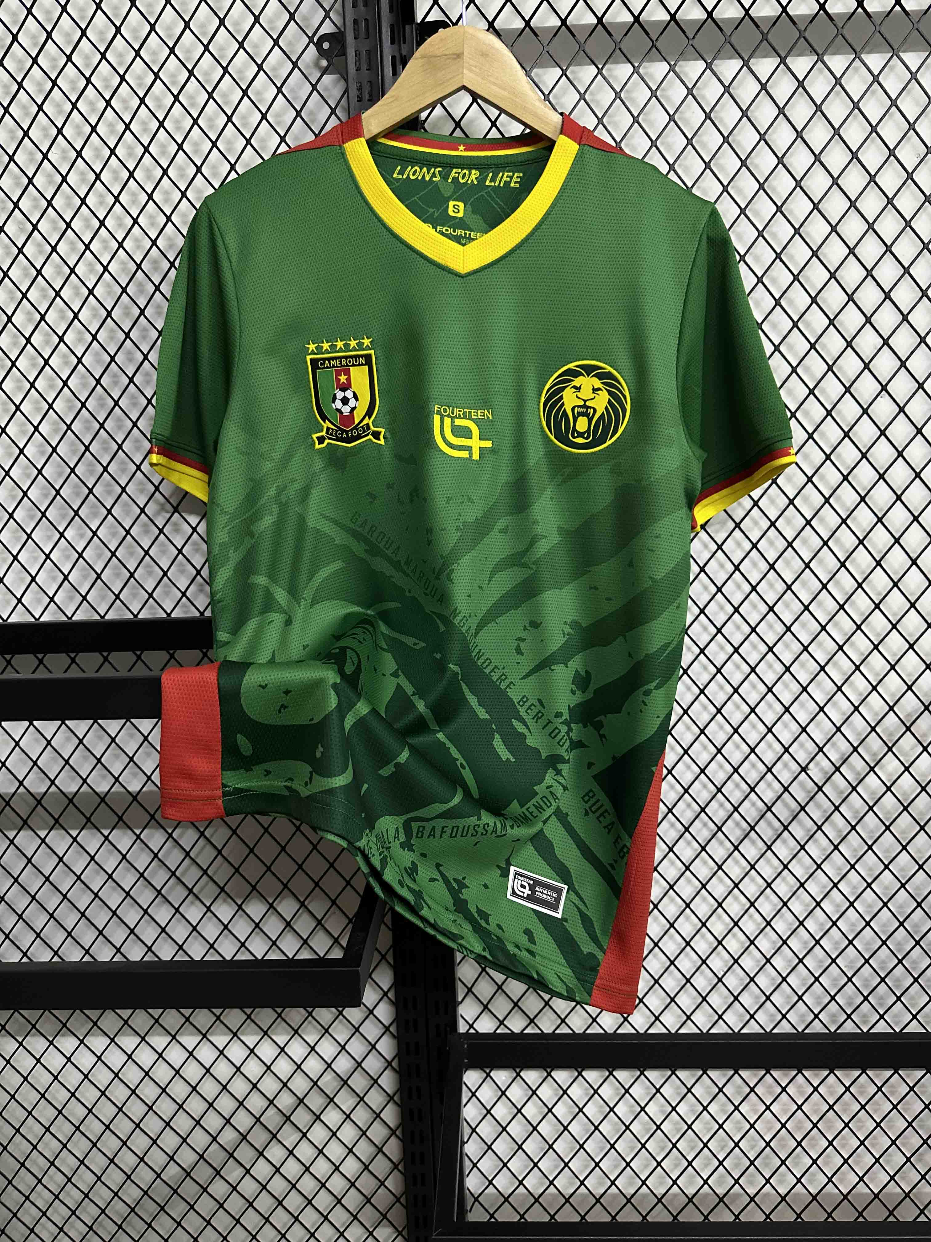 25-26 Cameroon home game