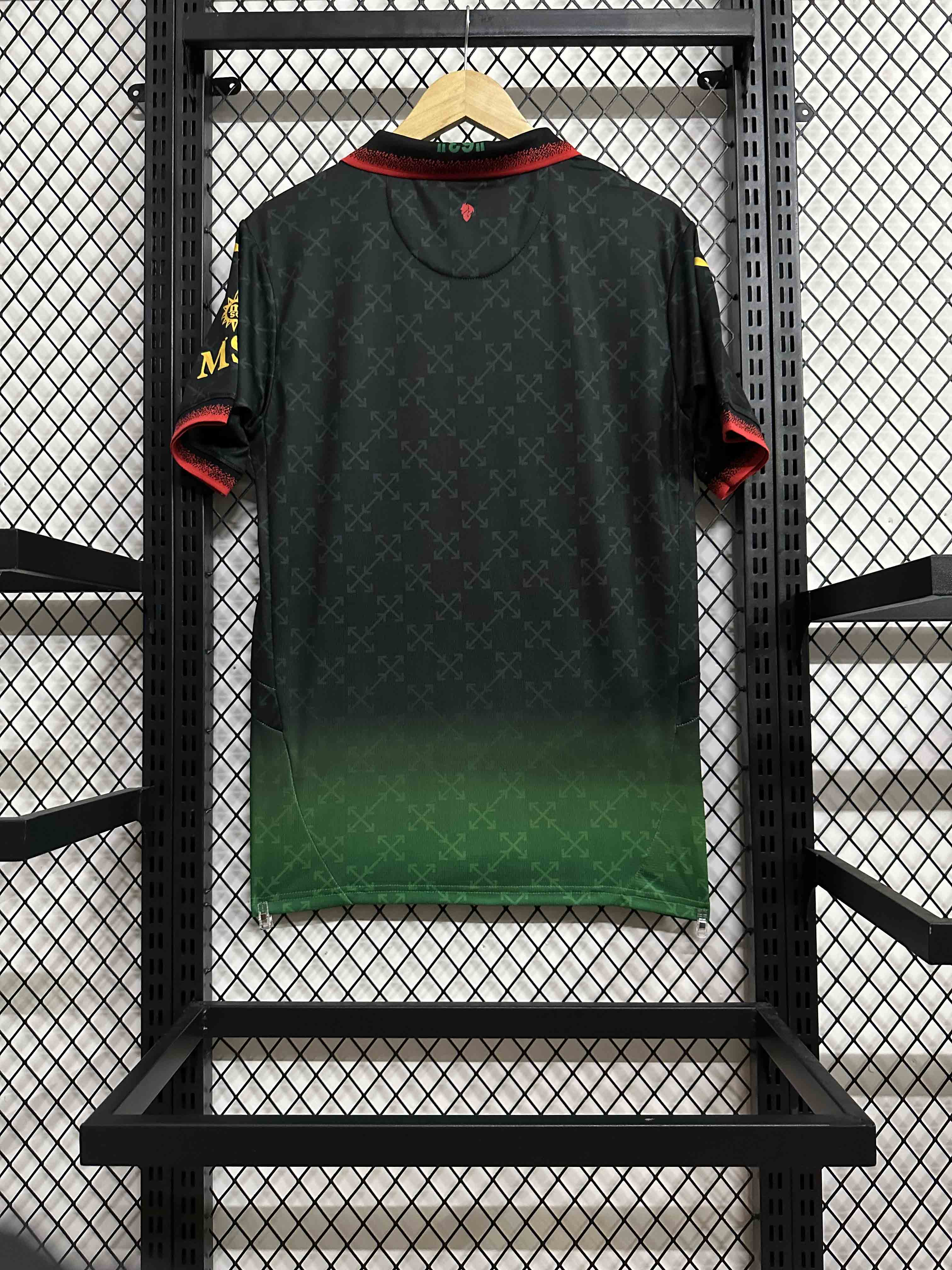 24-25AC four away black and green