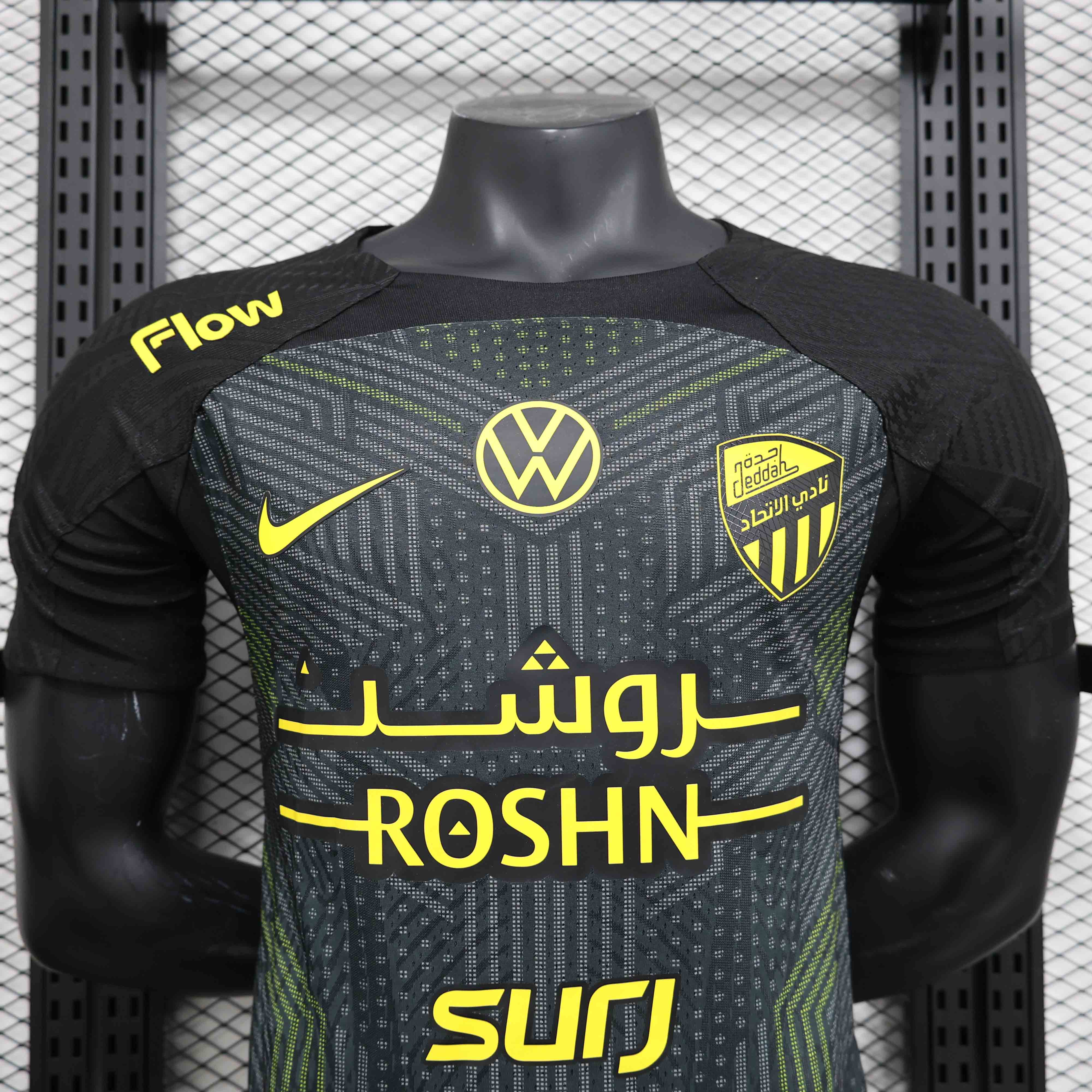 25-26 season Jeddah away player version black jersey
