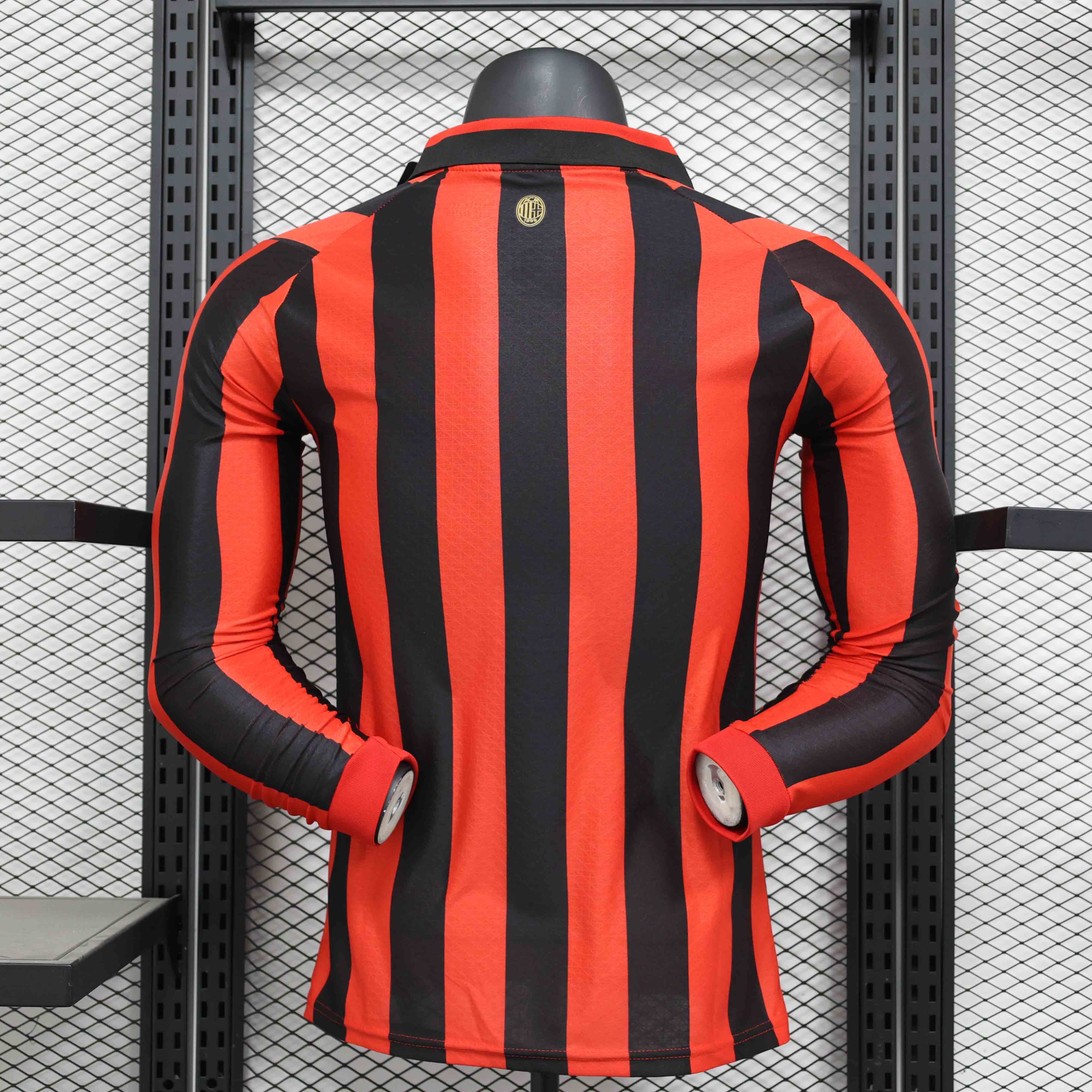 24-25 season long sleeve AC Milan anniversary edition player version jersey