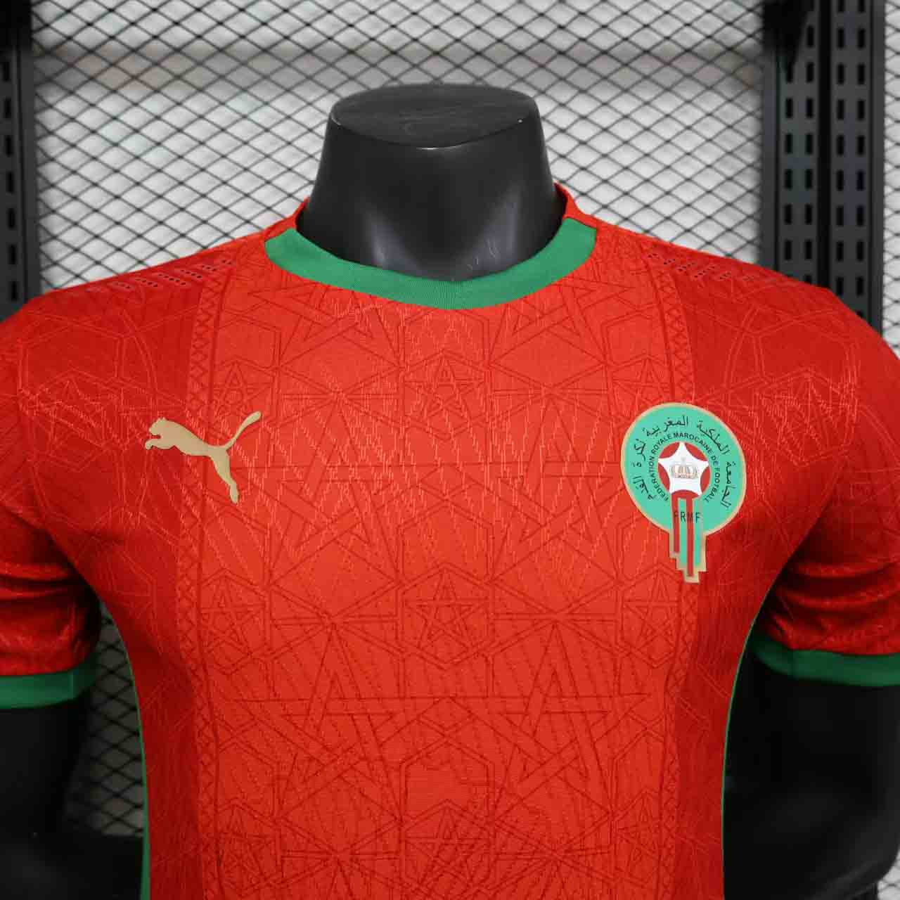 25-26 season Morocco home player jersey