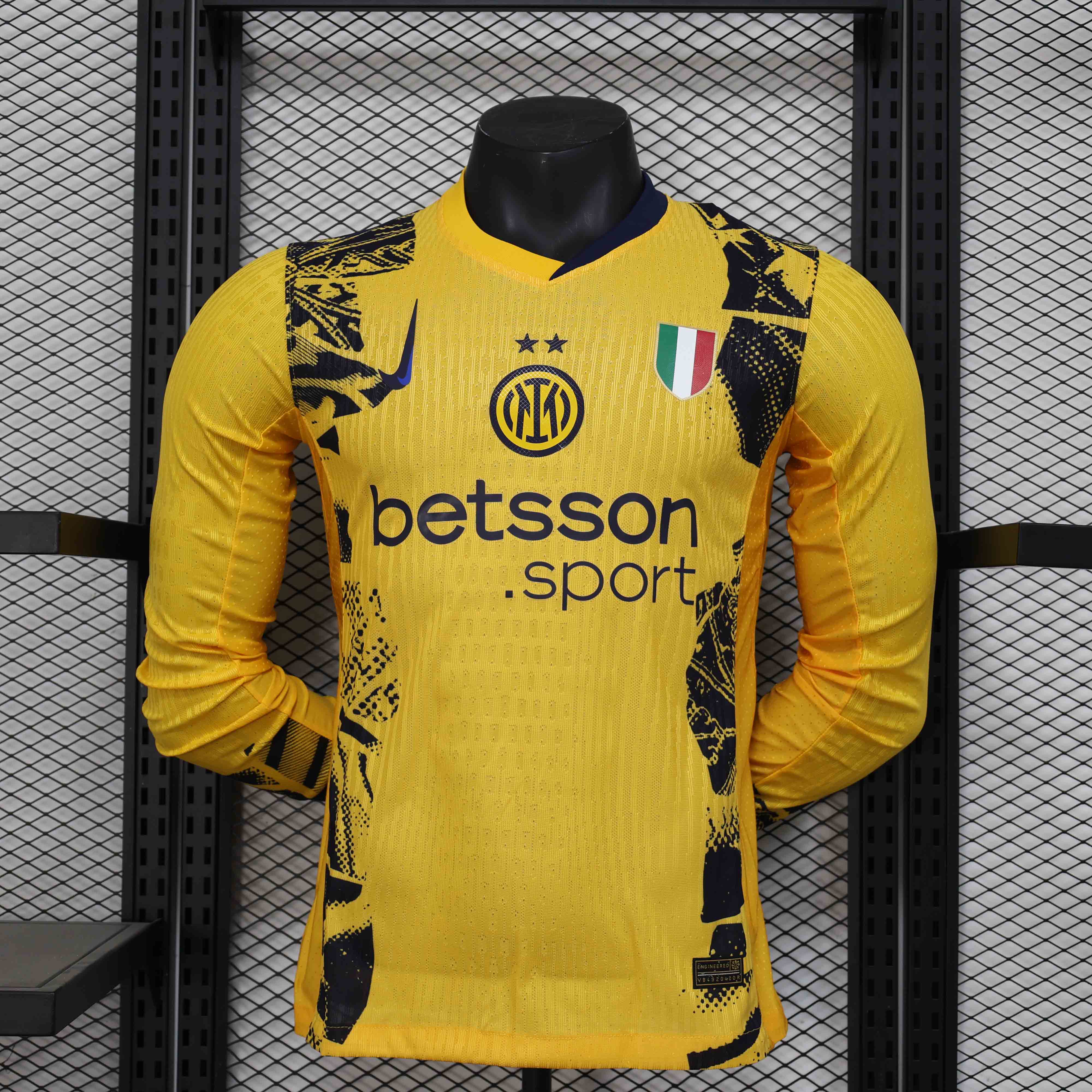 25-26 season Inter Milan second away player version long-sleeved jersey