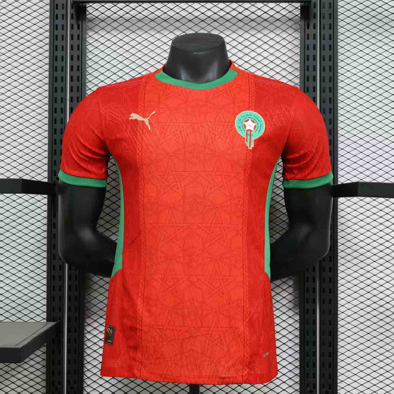 25-26 season Morocco home player jersey