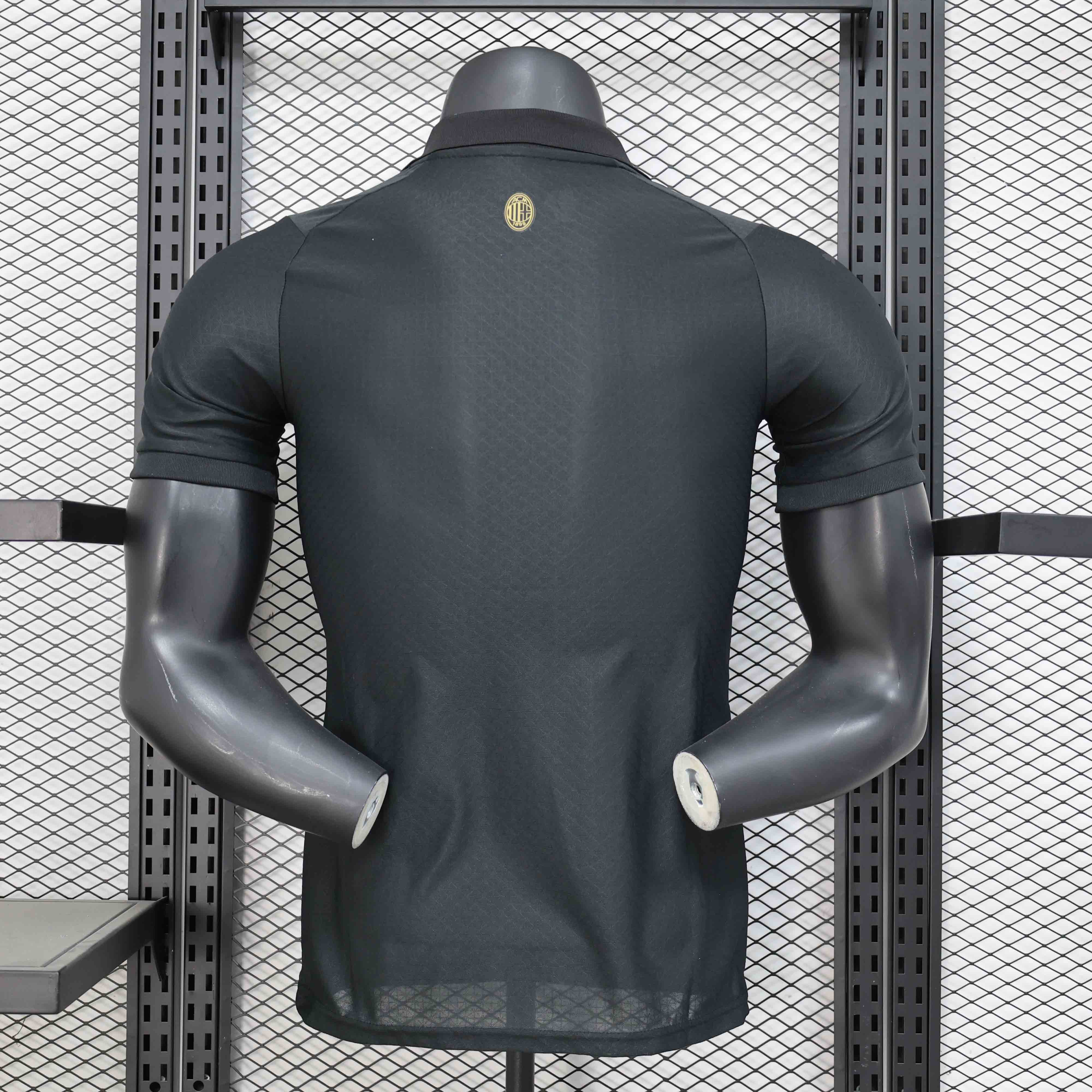 25-26 season AC Milan anniversary edition black player version jersey