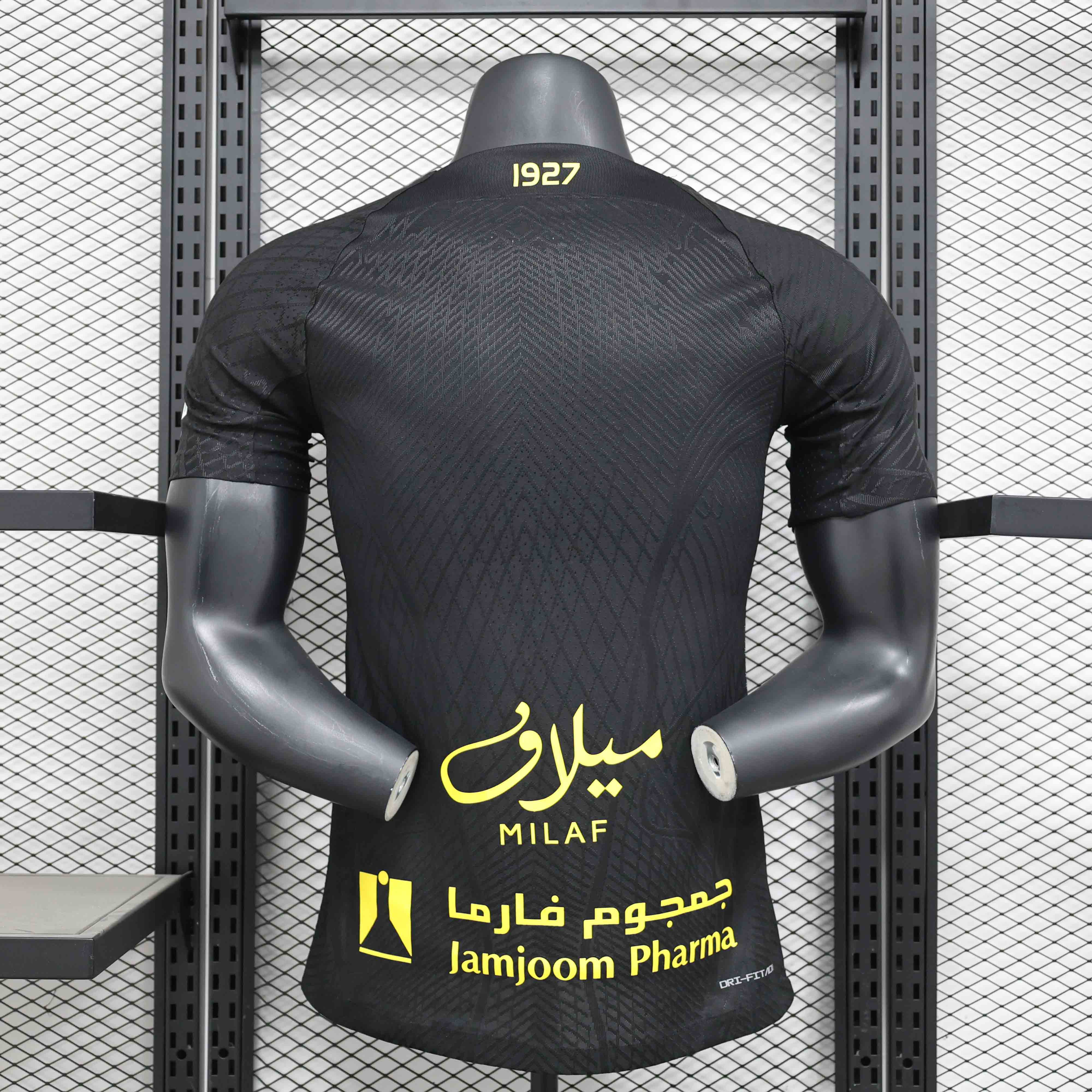 25-26 season Jeddah away player version black jersey