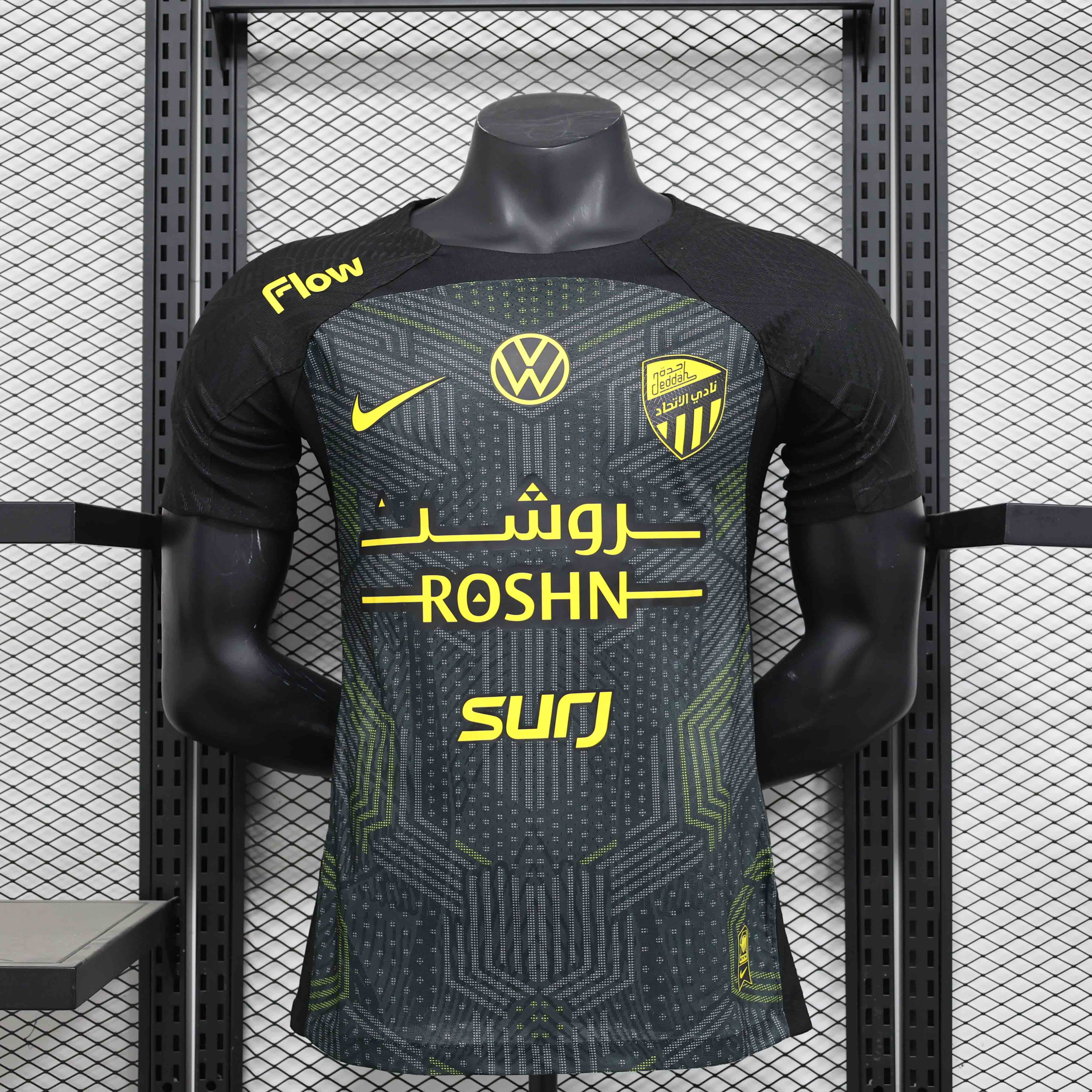 25-26 season Jeddah away player version black jersey