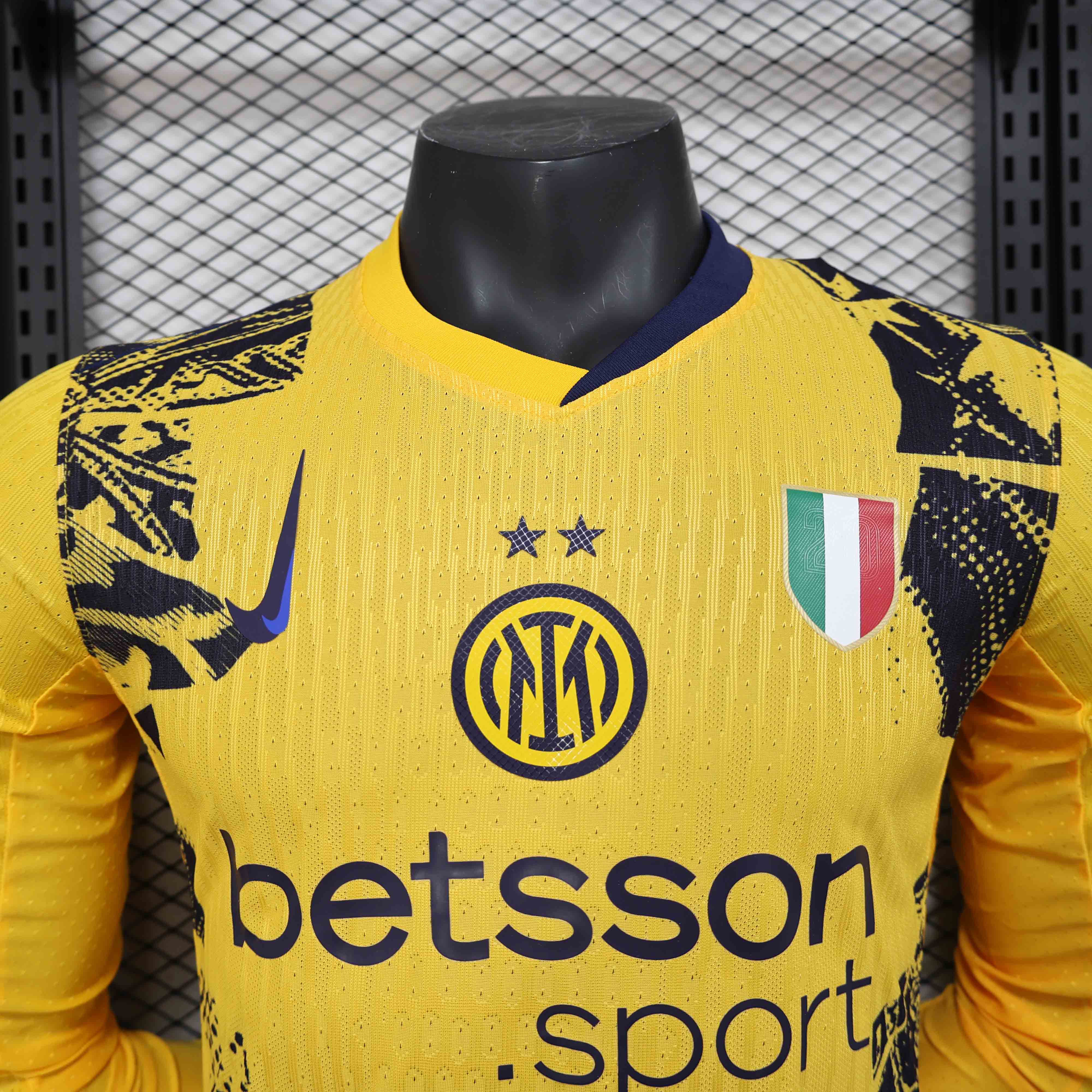 25-26 season Inter Milan second away player version long-sleeved jersey