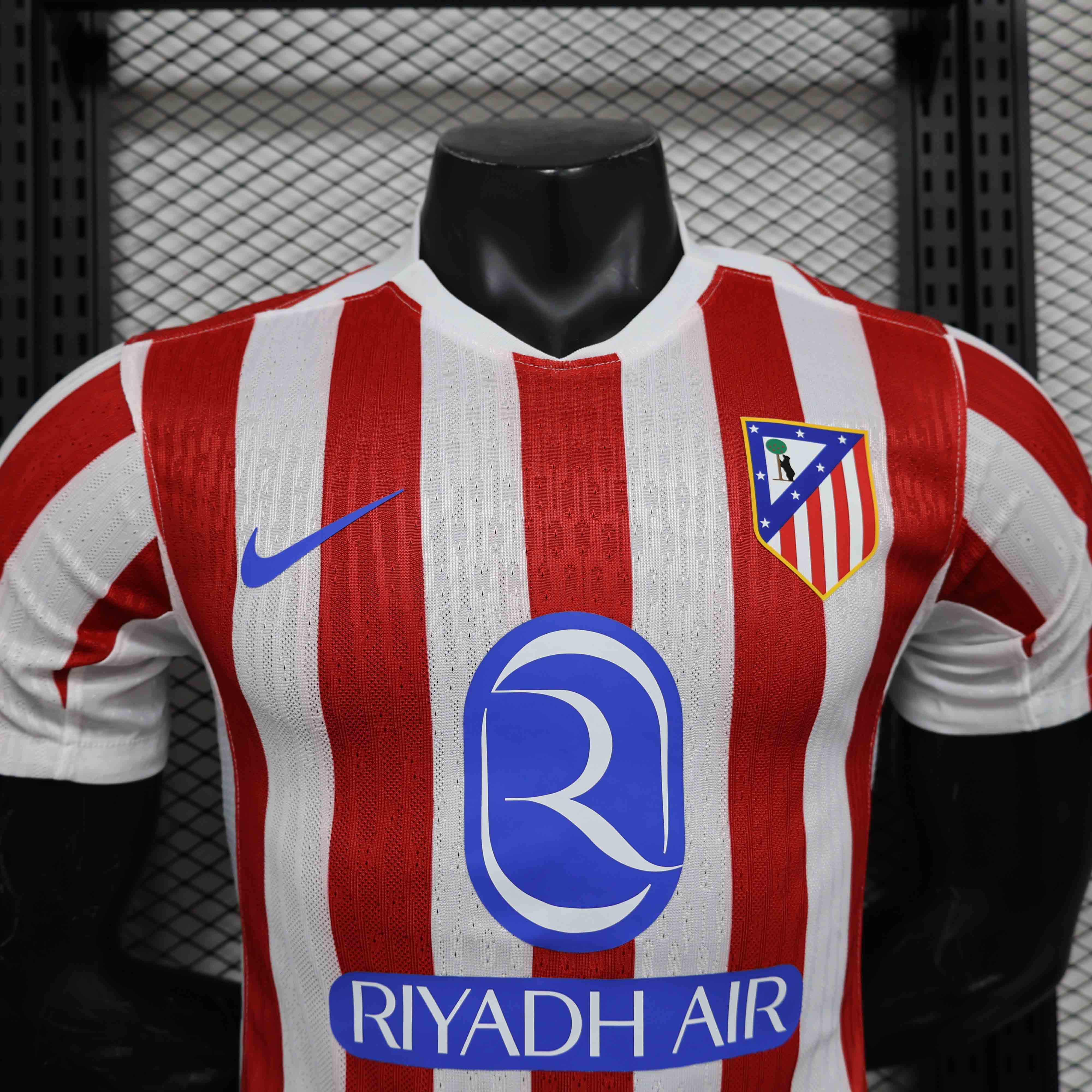 25-26 season Atletico Madrid home player version jersey