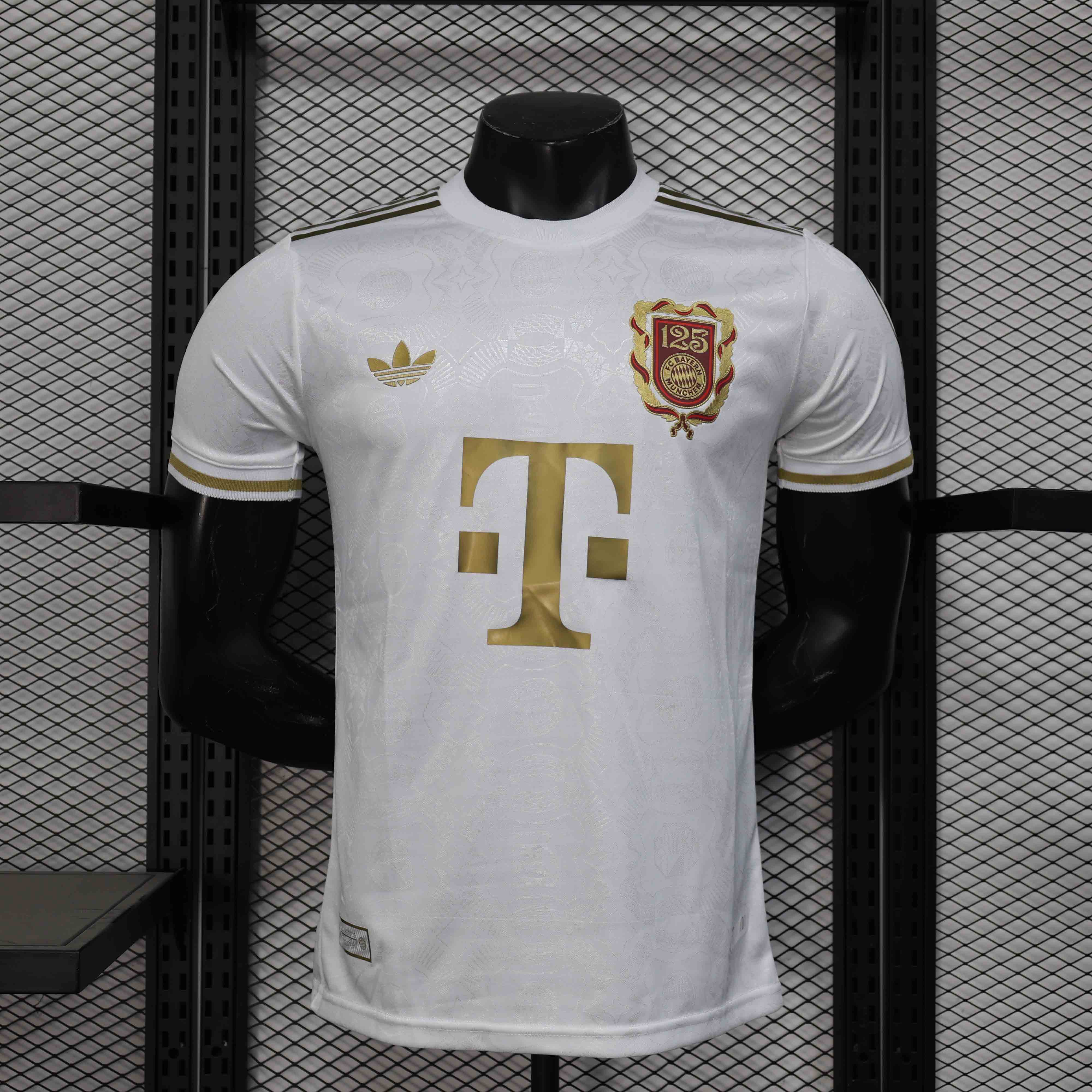 25-26 season Bayern Munich anniversary edition white jersey