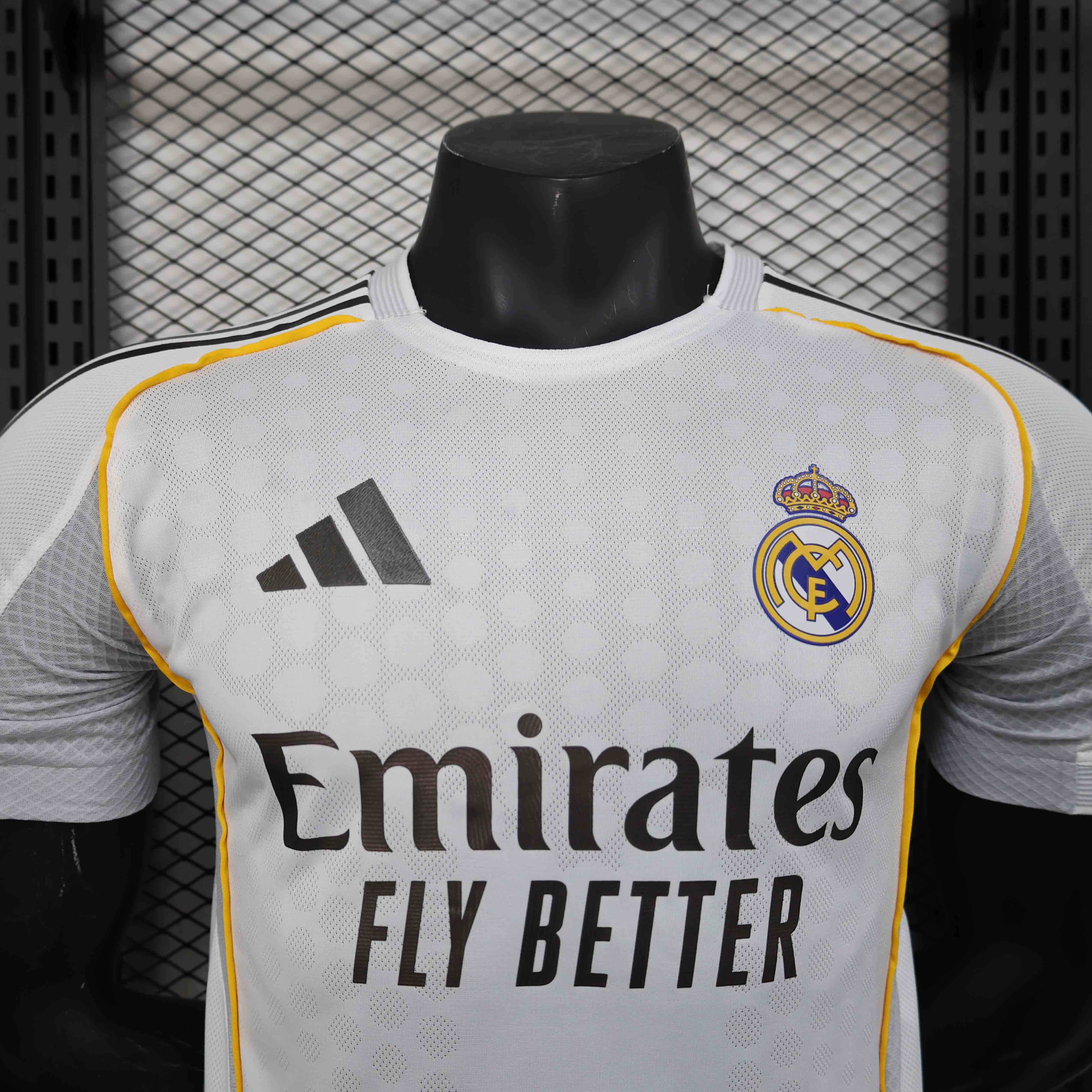 25-26 season Real Madrid home player version jersey