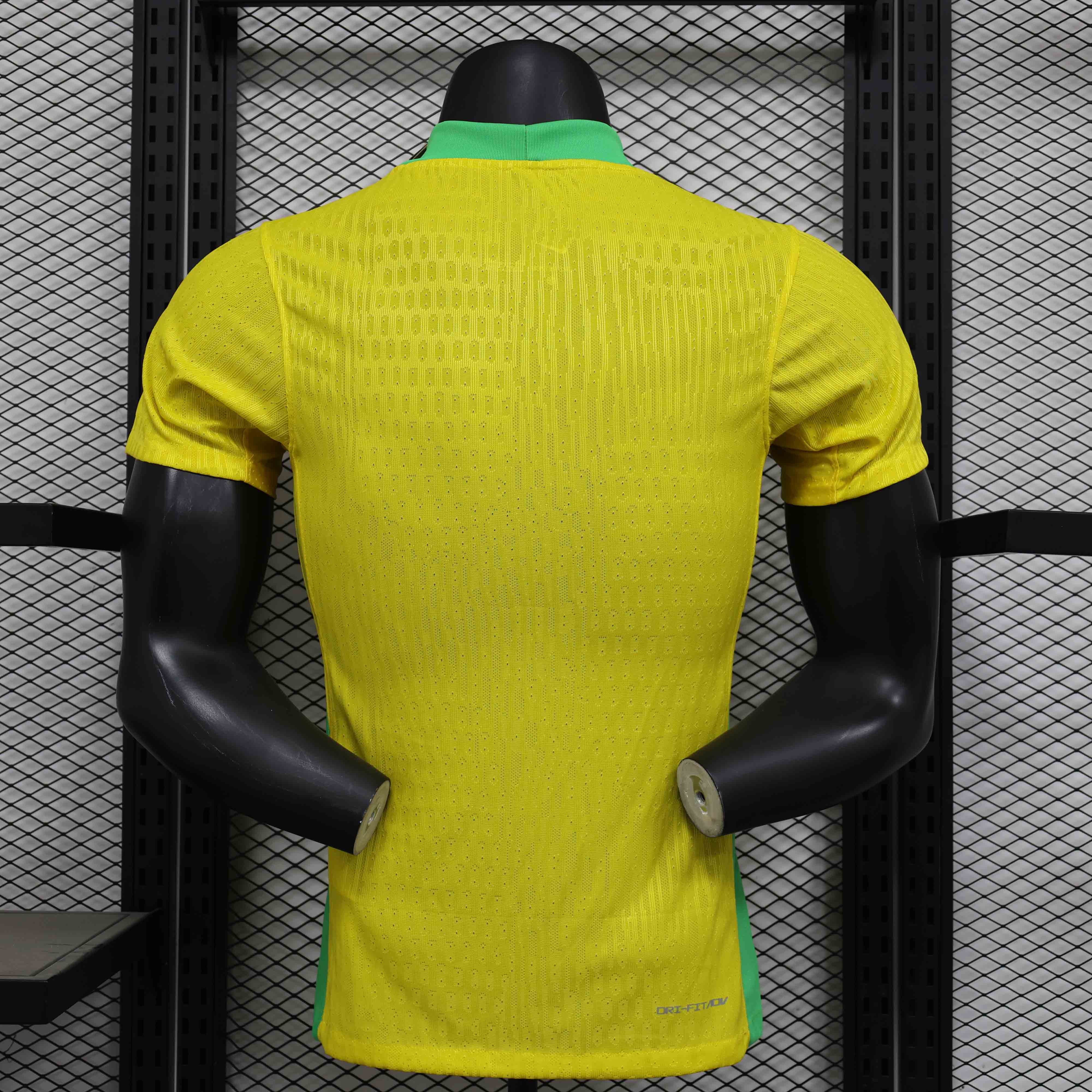 25-26 season Brazil team home player version jersey