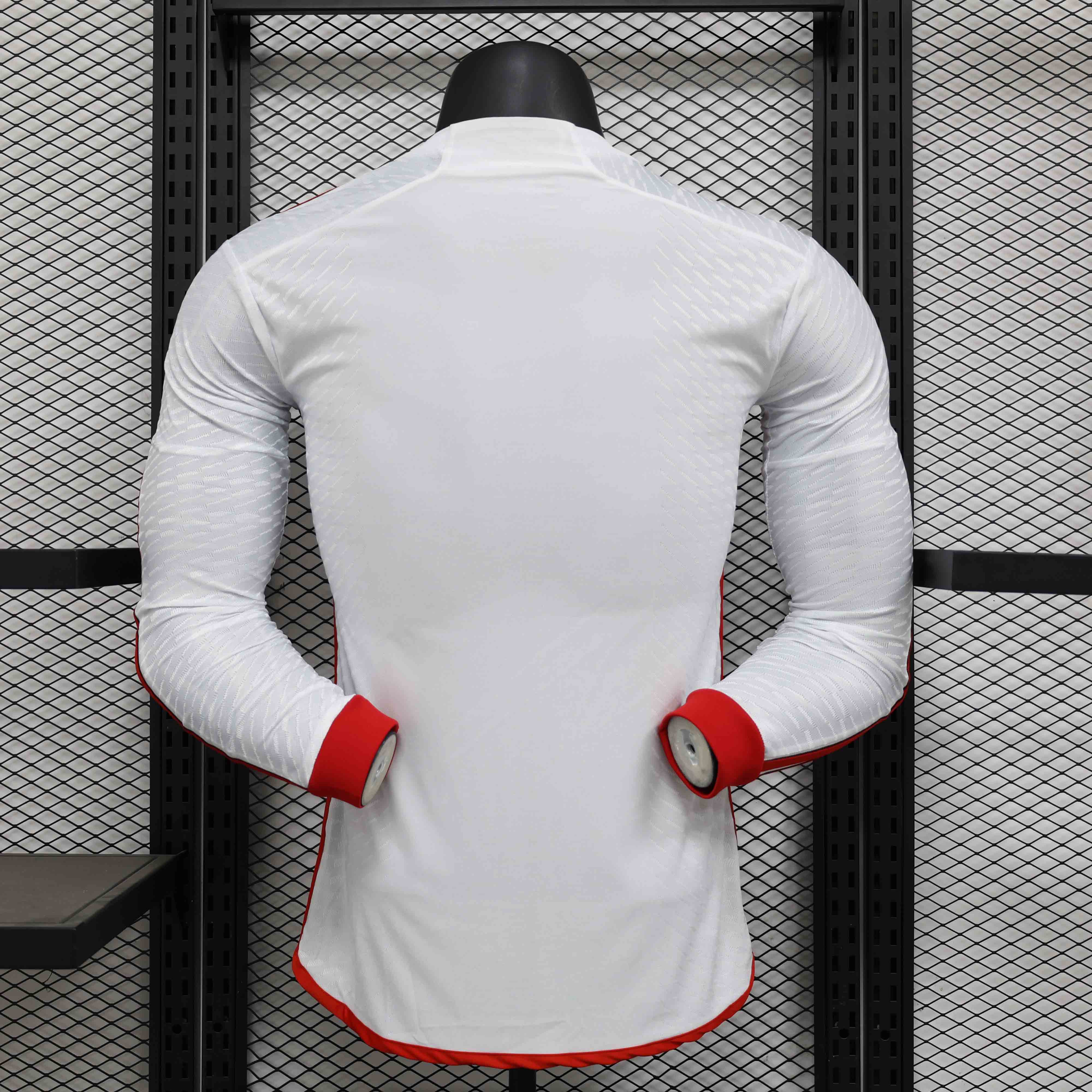 24-25 season Flamengo away player long-sleeved jersey