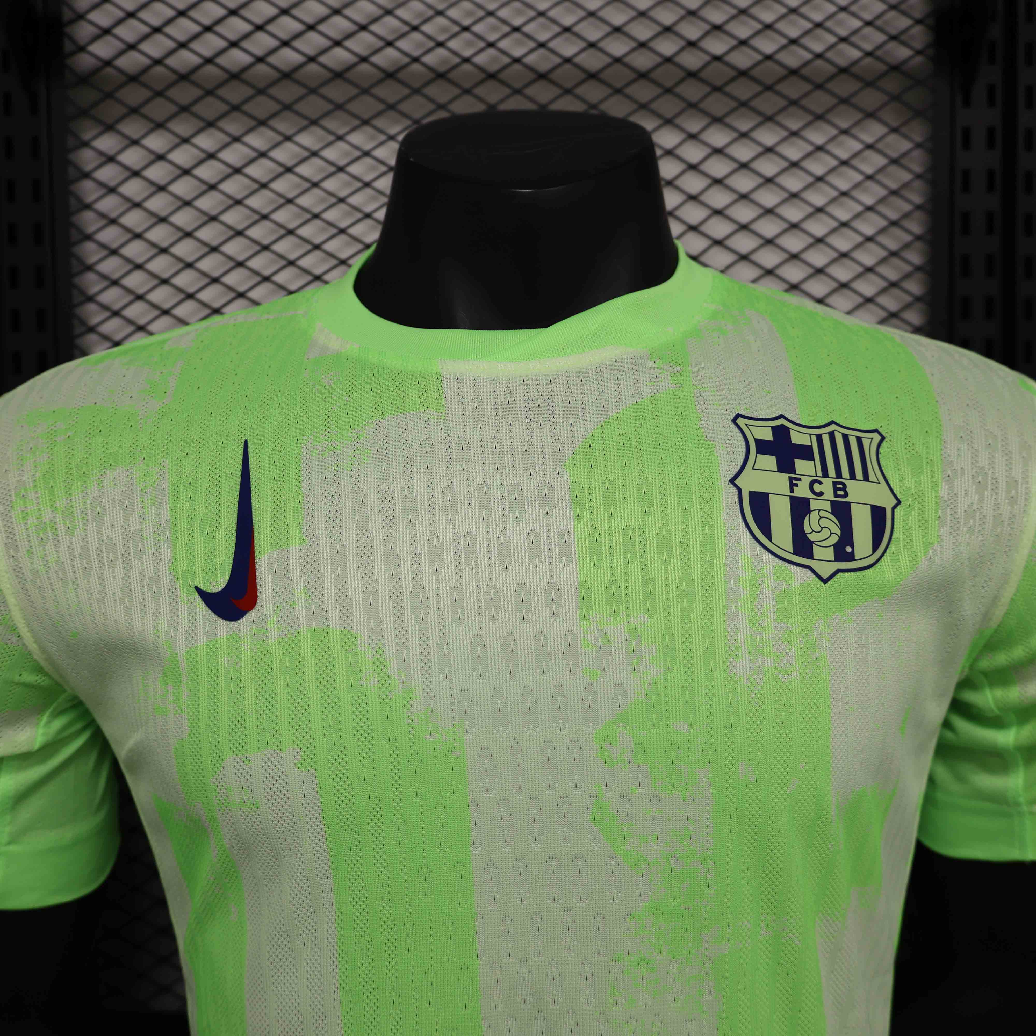 25-26 season Barcelona No. 2 away jersey blank version