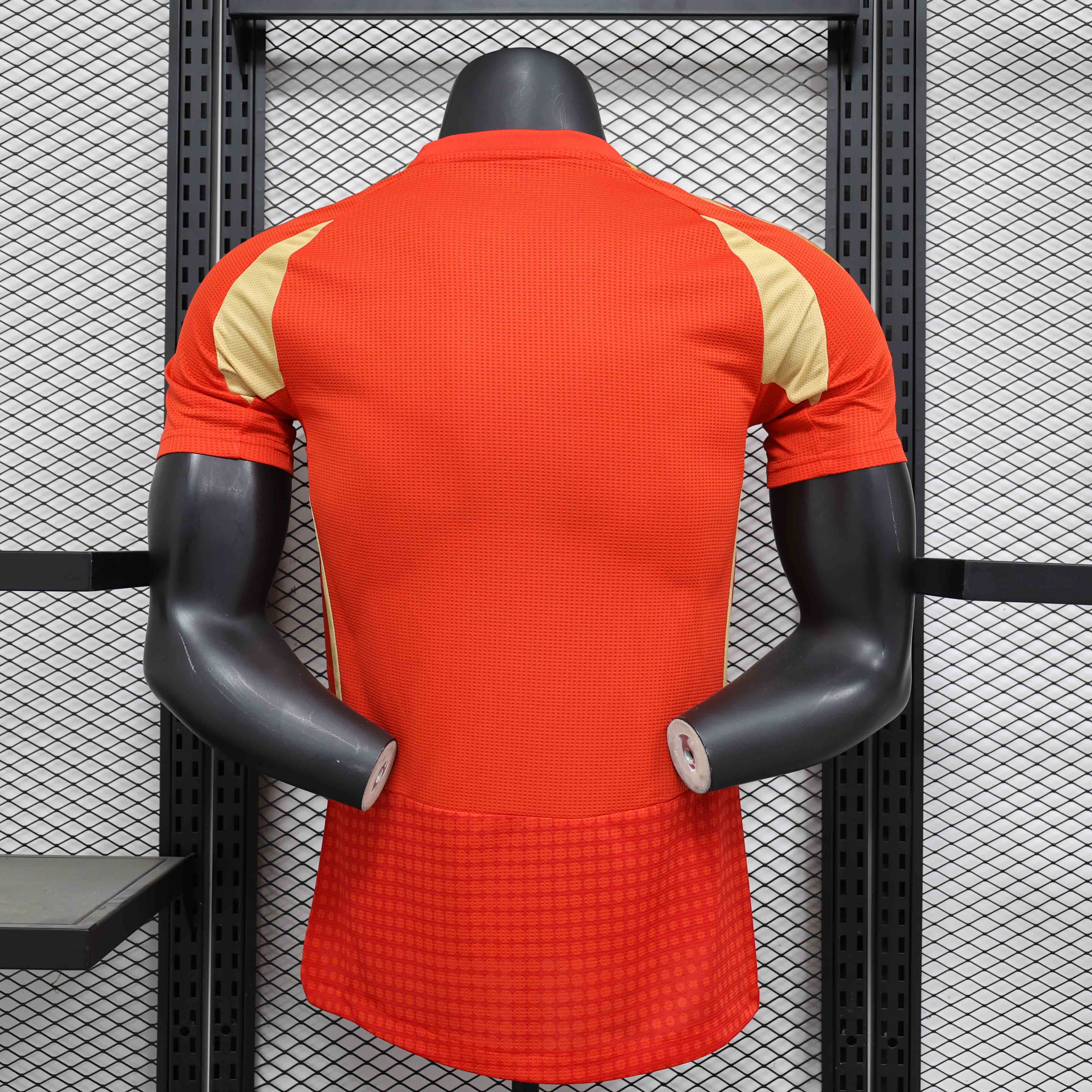 25-26 season Al Ahli player version red jersey