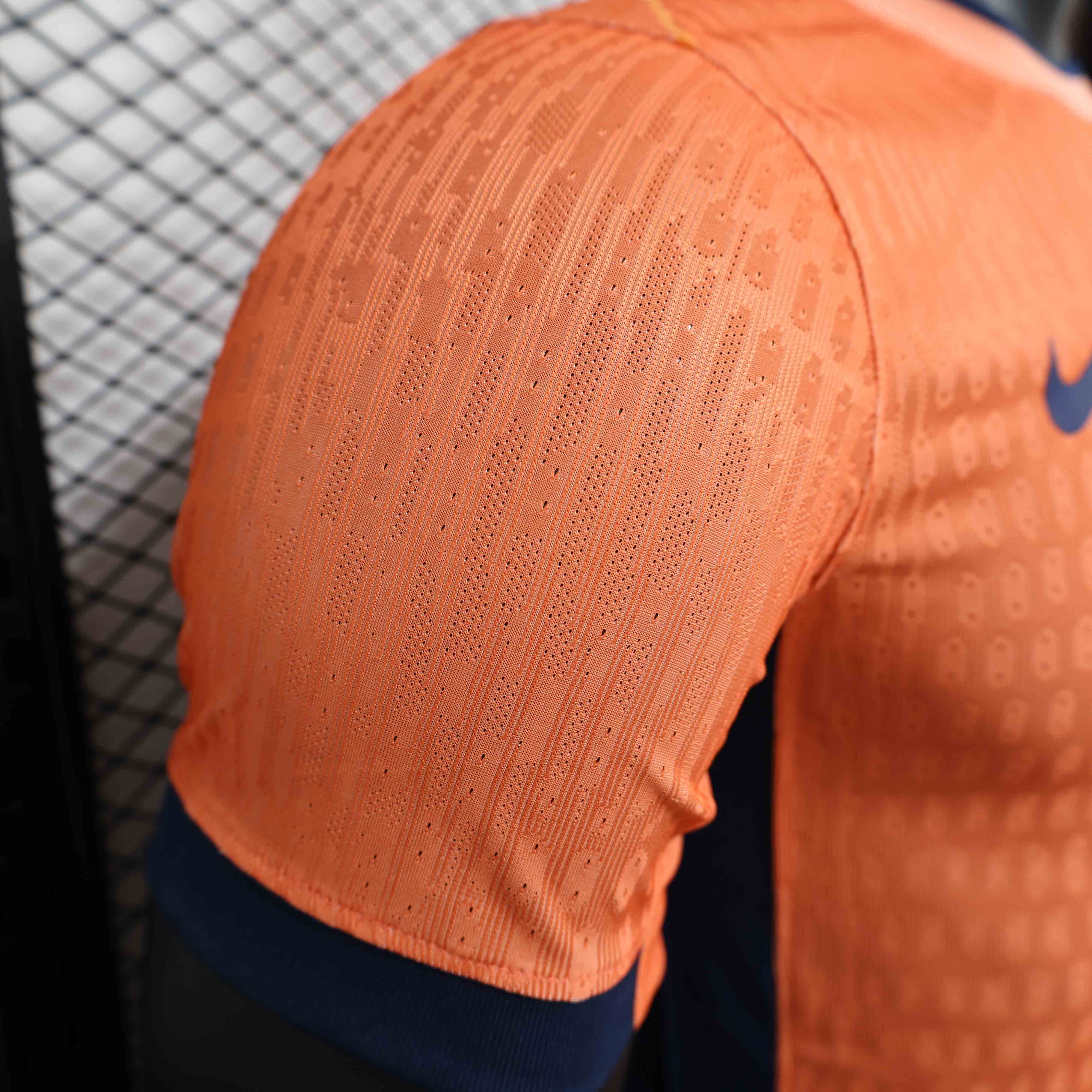 25-26 season Barcelona orange player version jersey