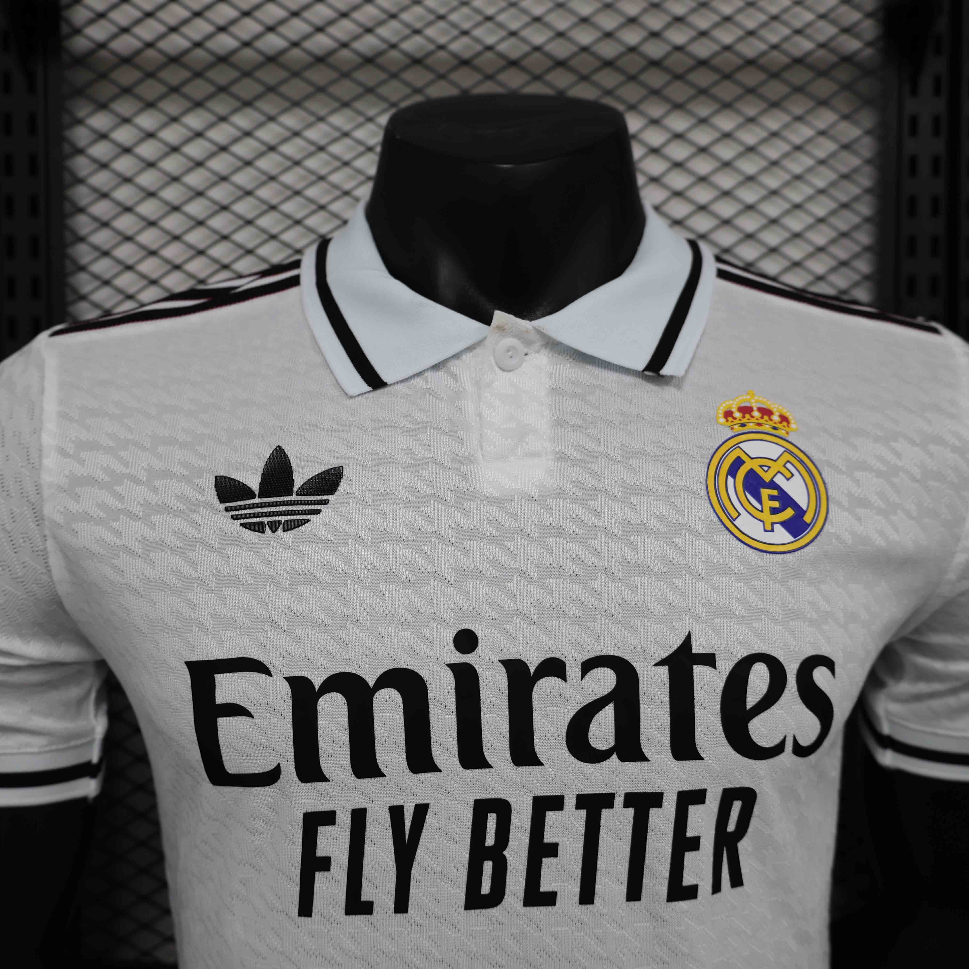 25-26 season Real Madrid player version white jersey