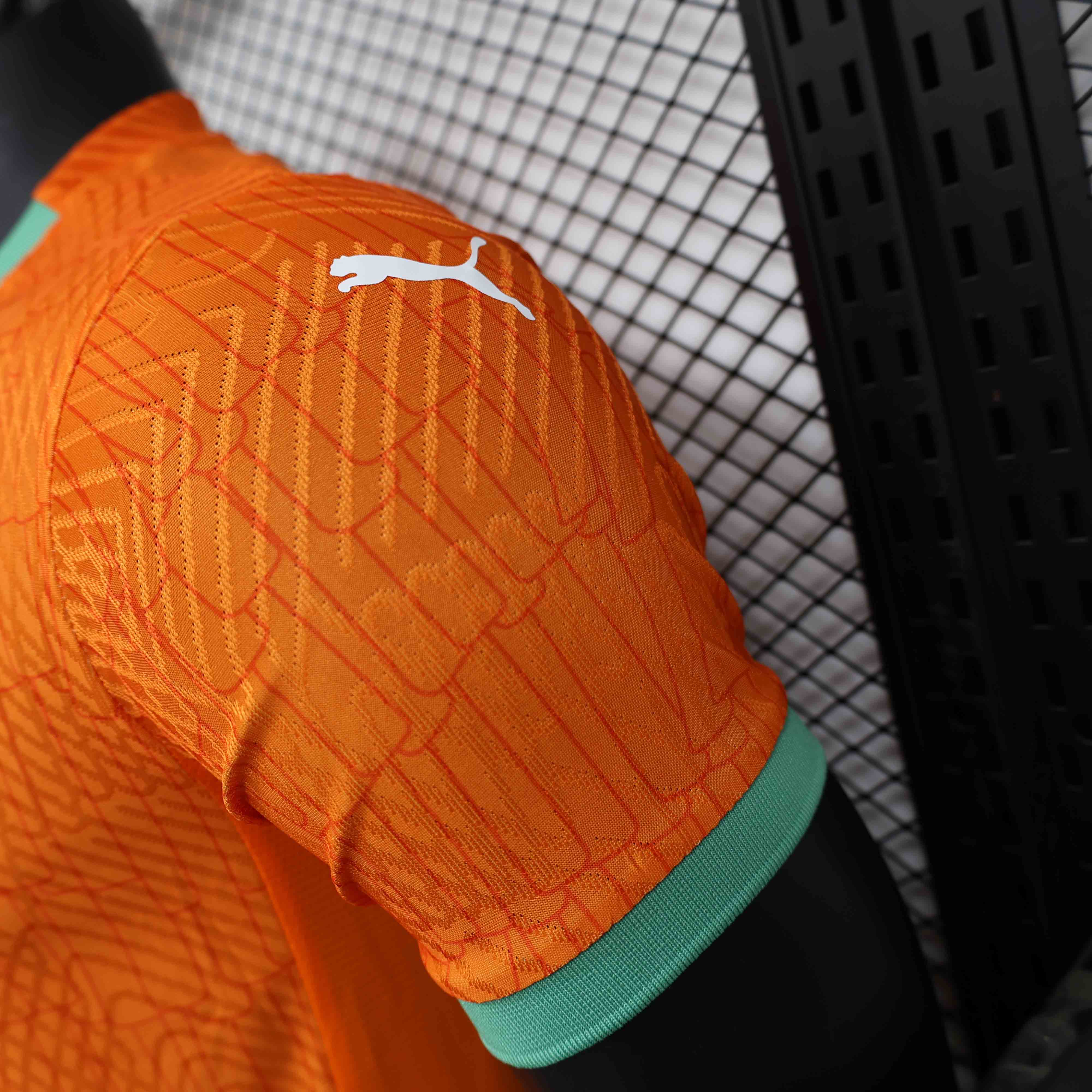 The player version of Kurt's orange jersey from the 25-26 season