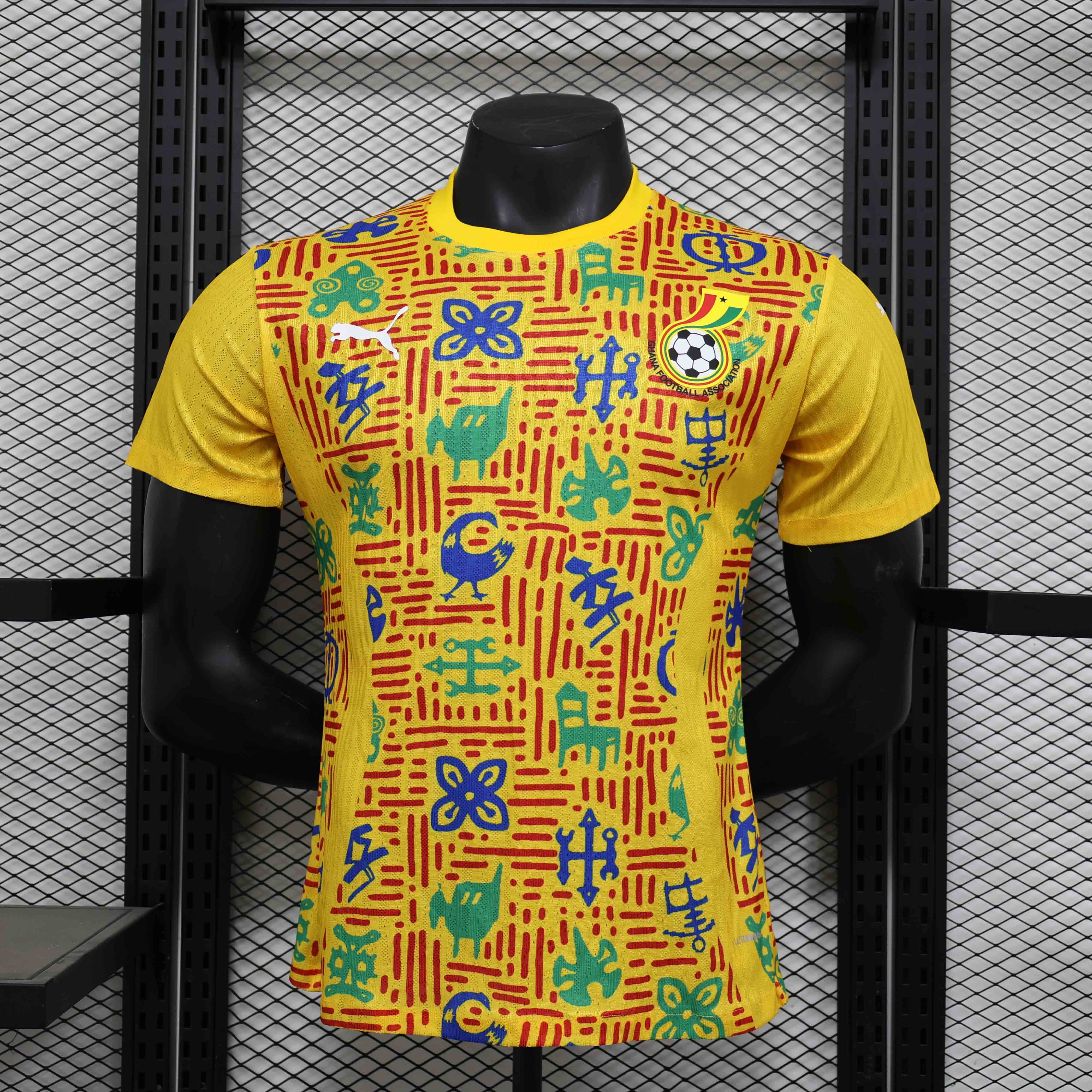 Ghana players training uniforms for the 25-26 season