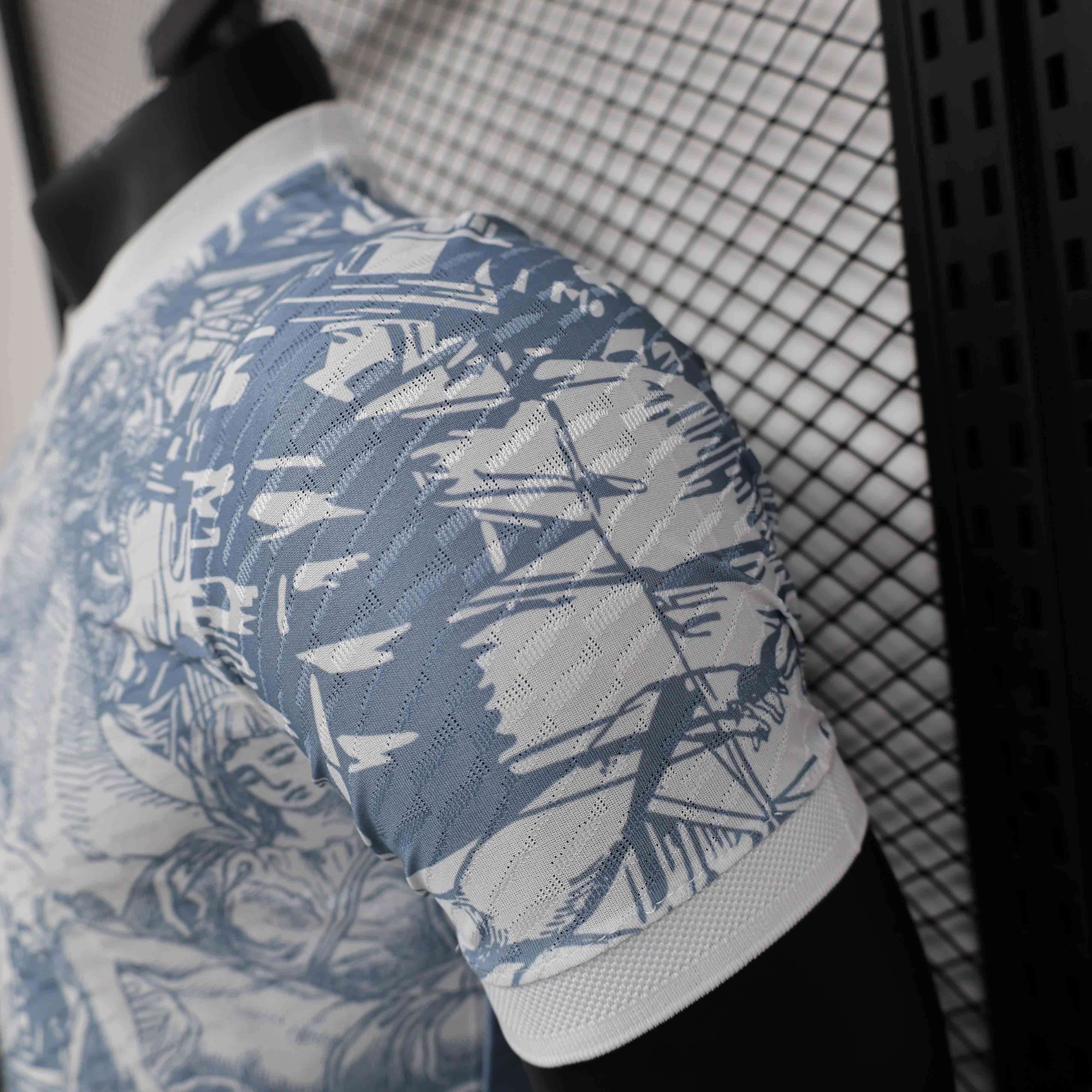 24-25 season player version of the Italian special edition white jersey