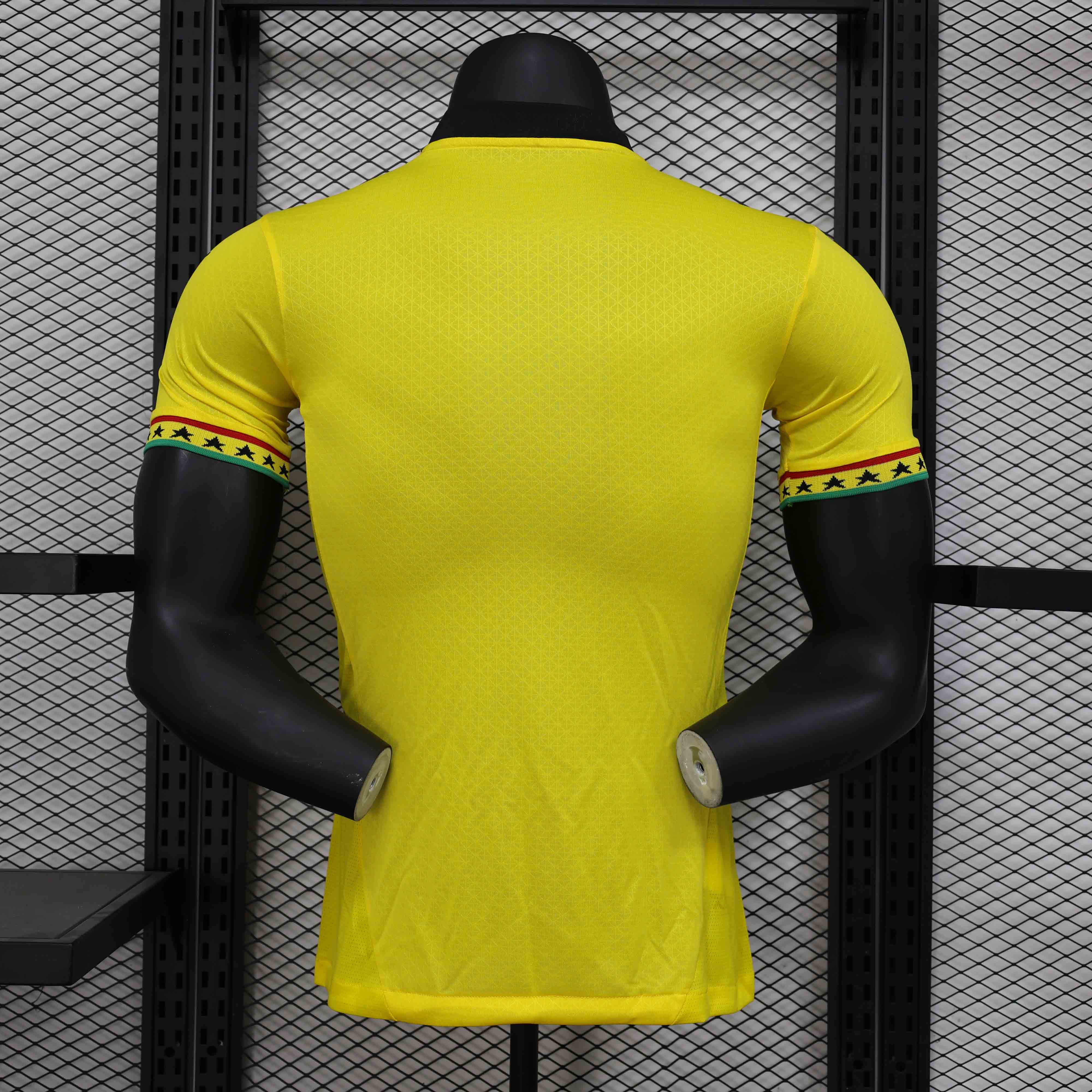 25-26 season Ghana players yellow jersey