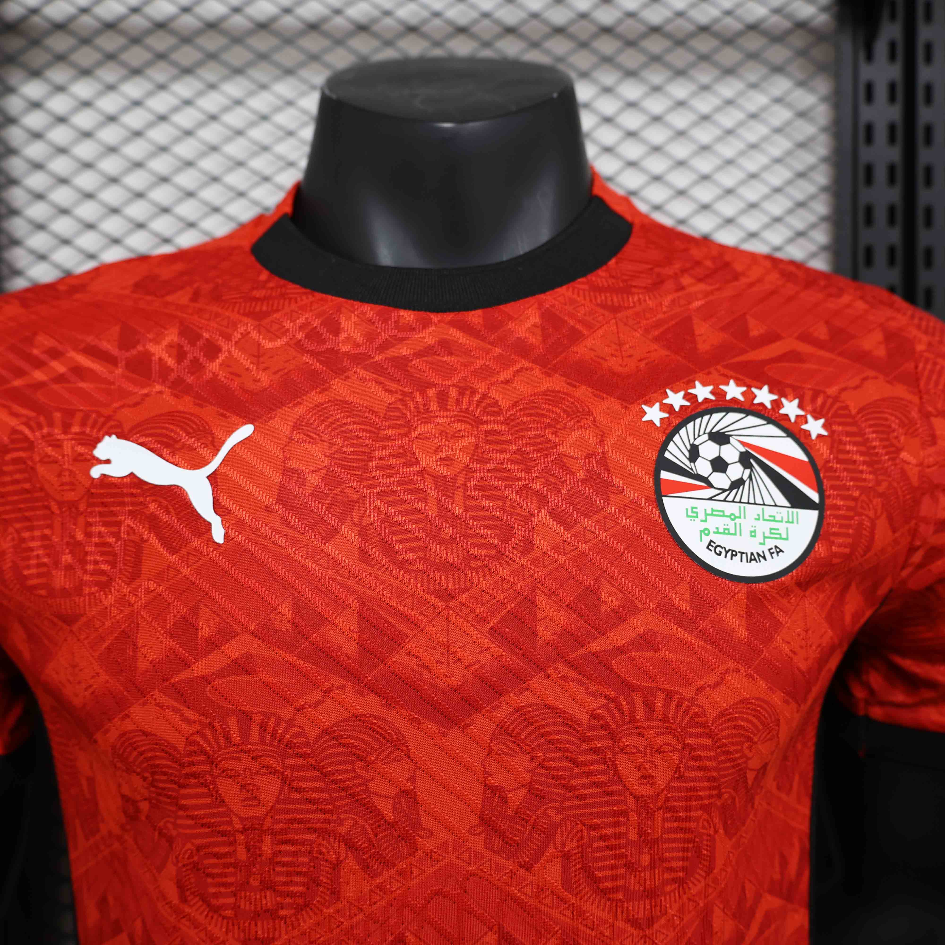 25-26 season Egypt home player version red jersey