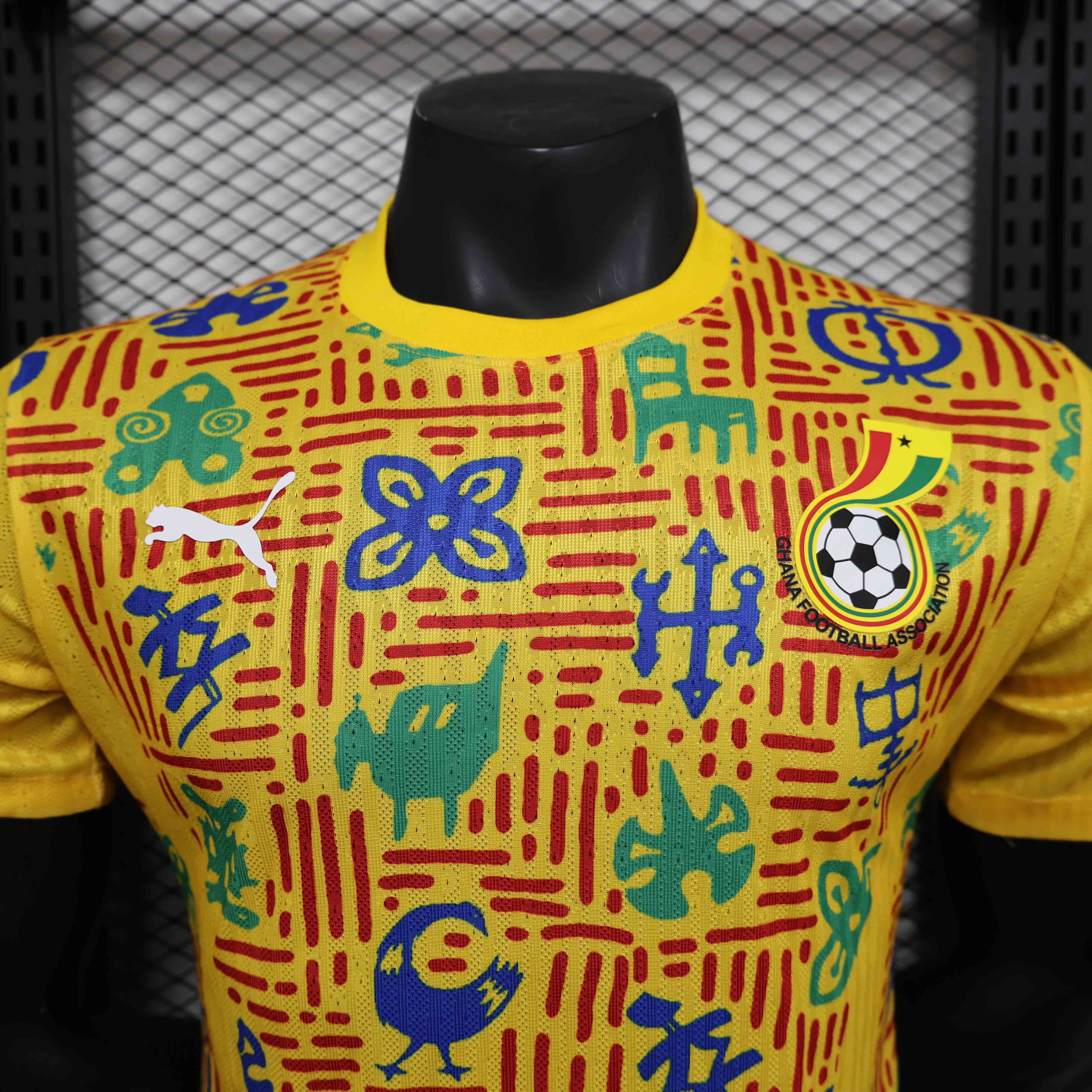 Ghana players training uniforms for the 25-26 season