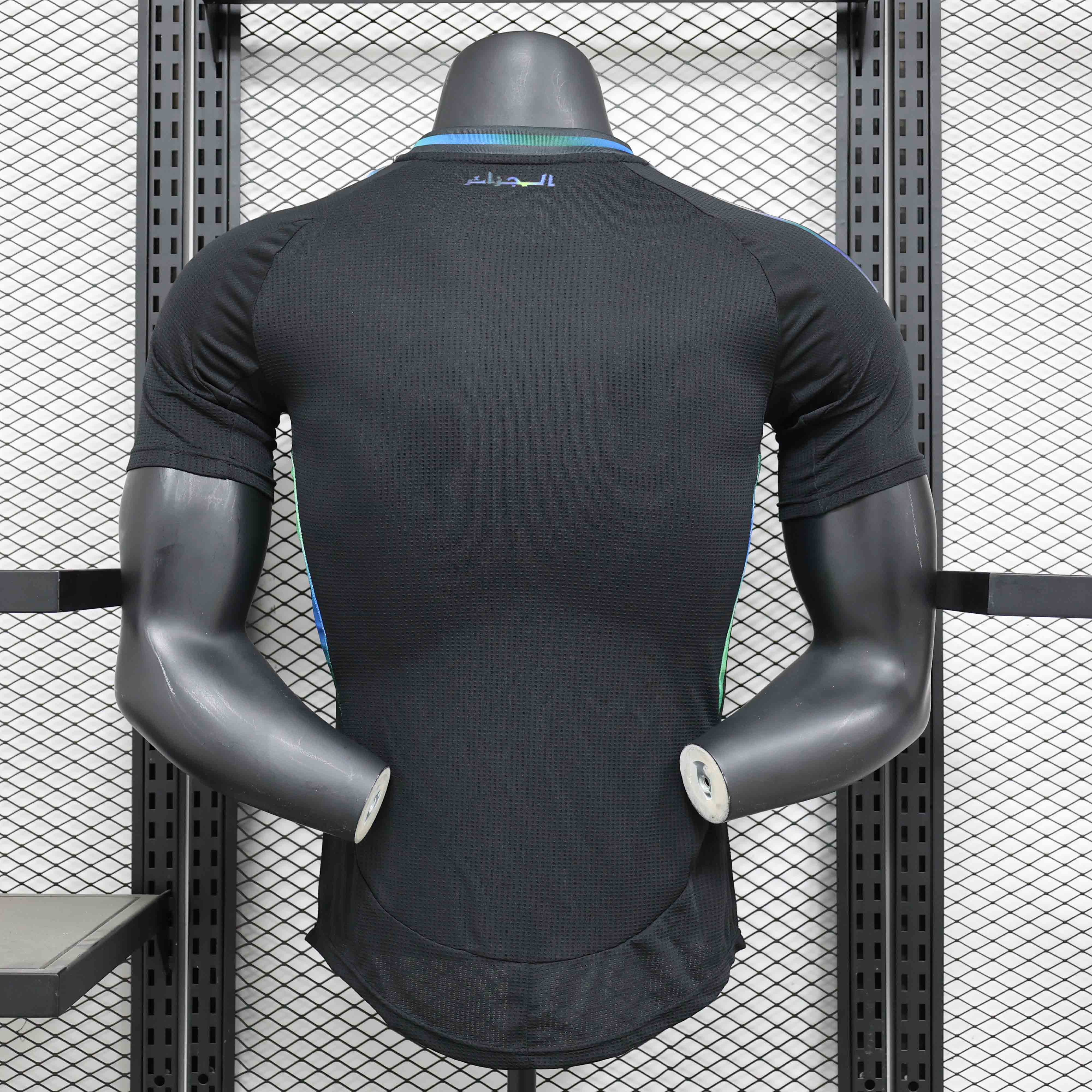 24-25 season player Algeria special edition black jersey