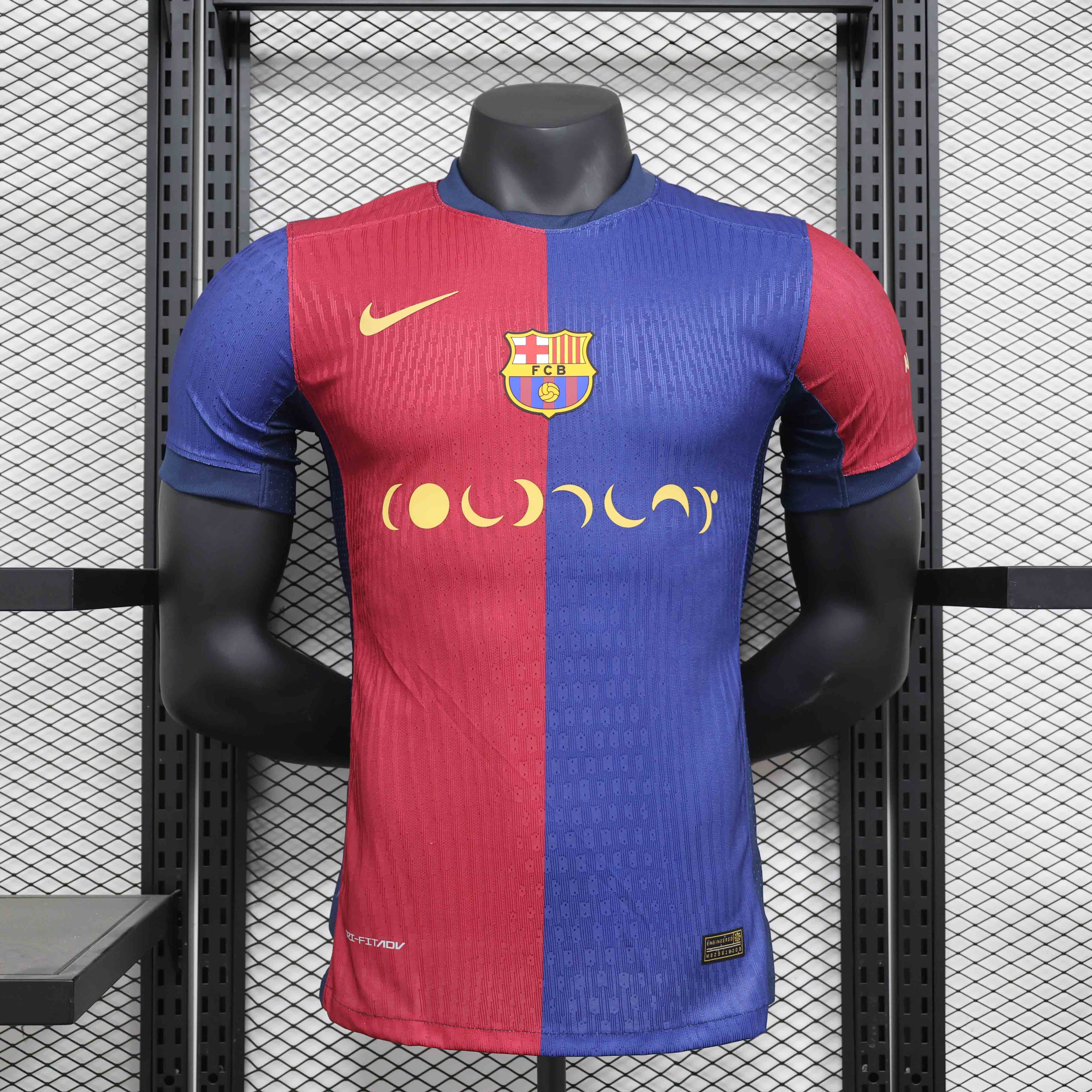 25-26 season Barcelona advertising version player jersey