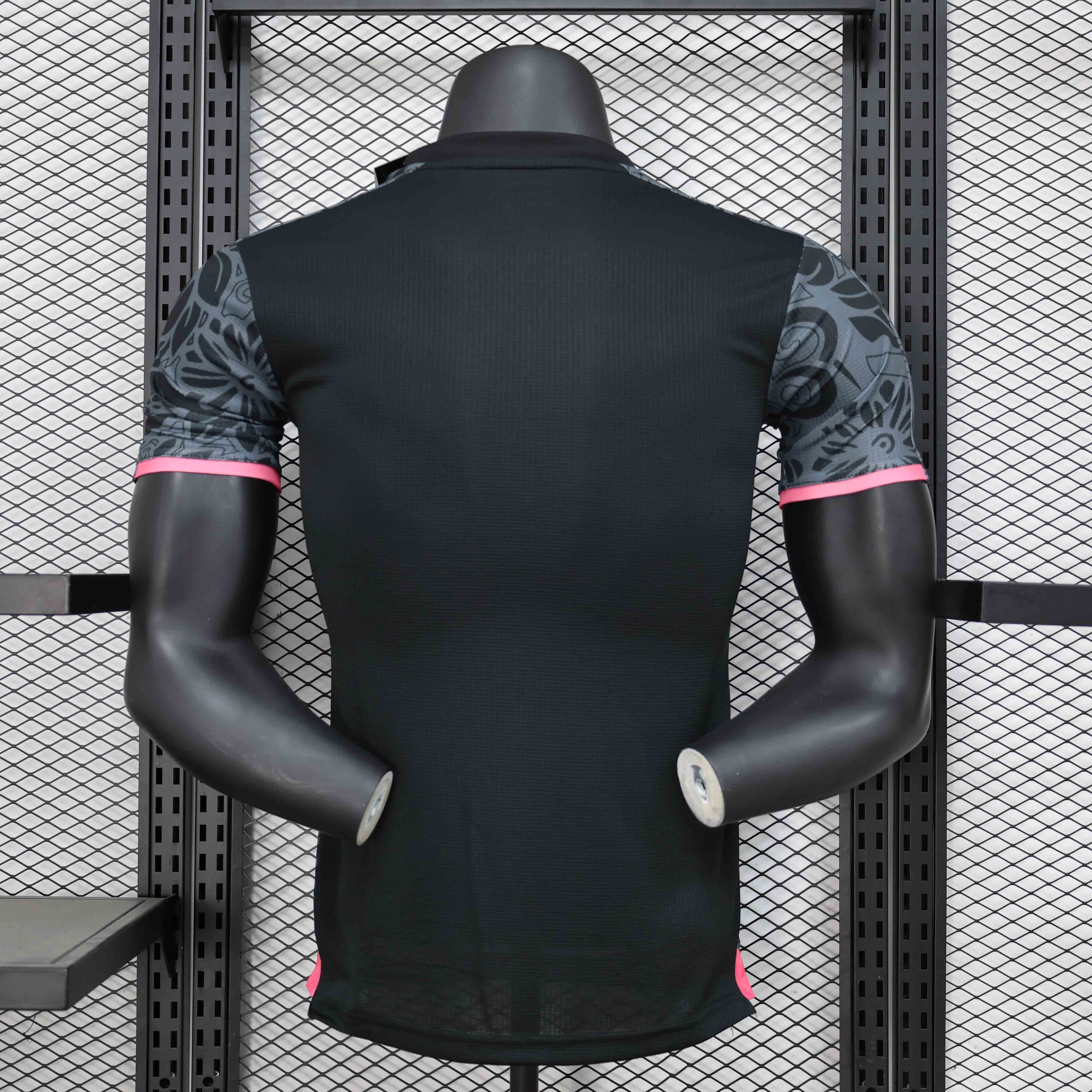 25-26 season Palestine player version black jersey