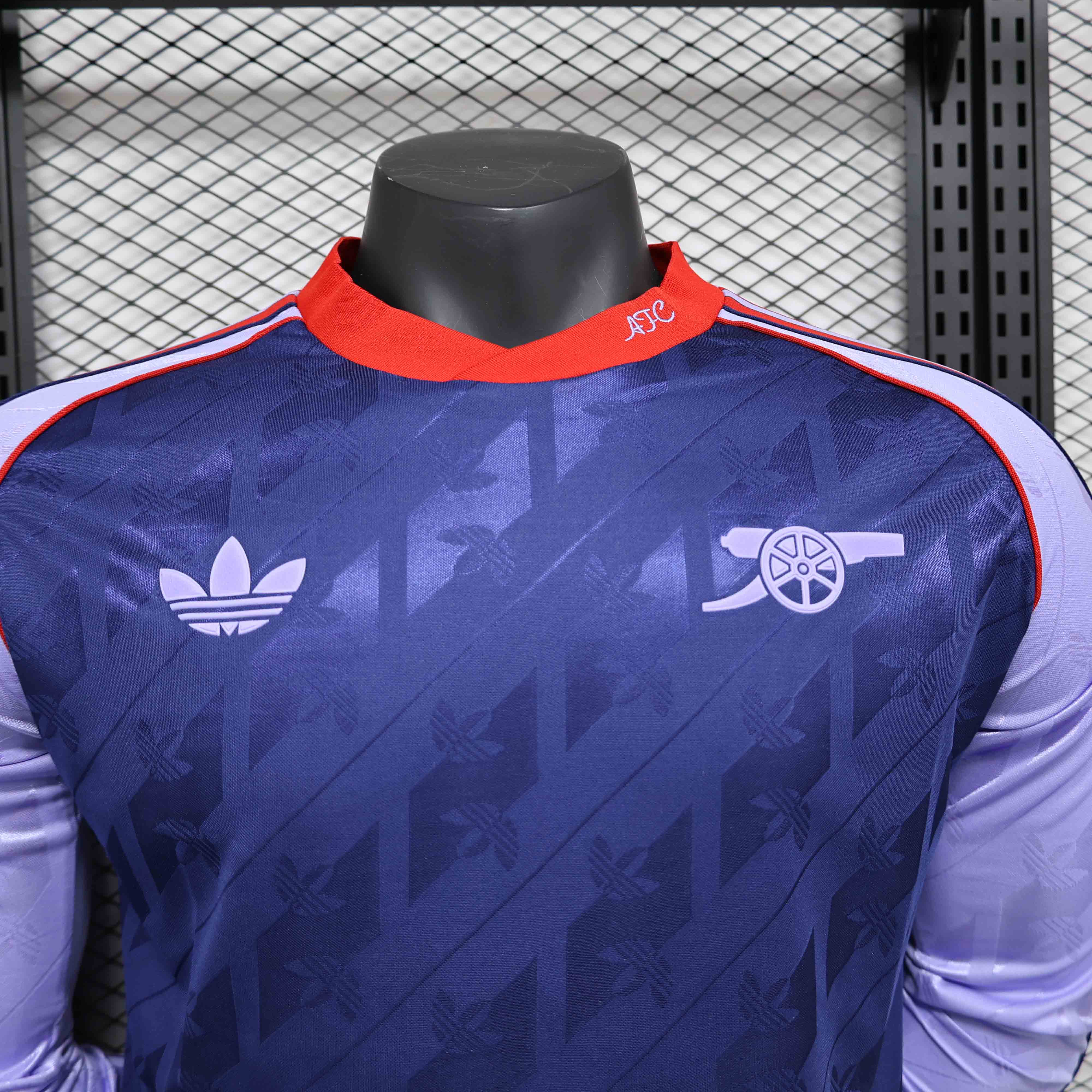 24-25 season retro Arsenal long sleeve jersey