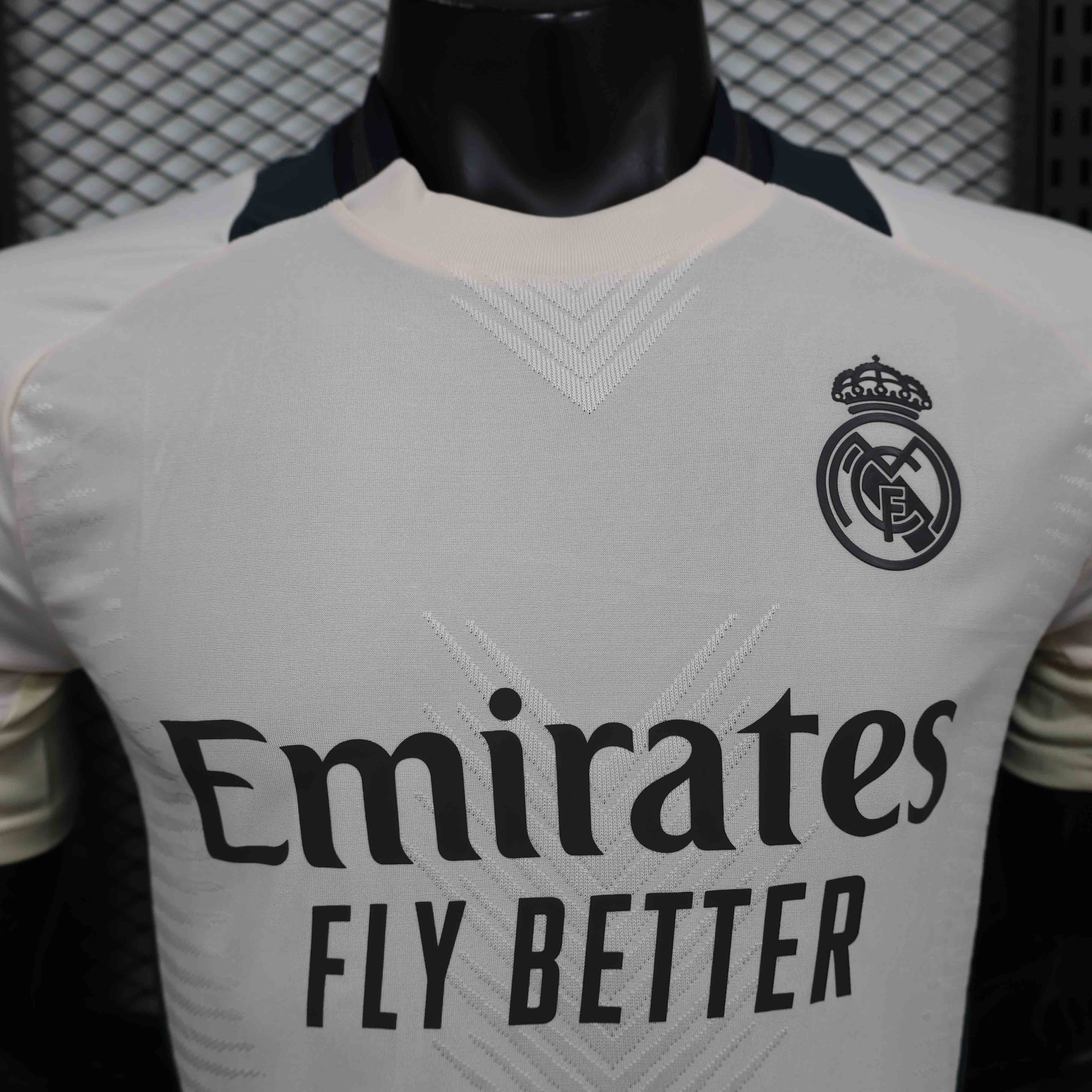 25-26 season Real Madrid players pre-match jersey