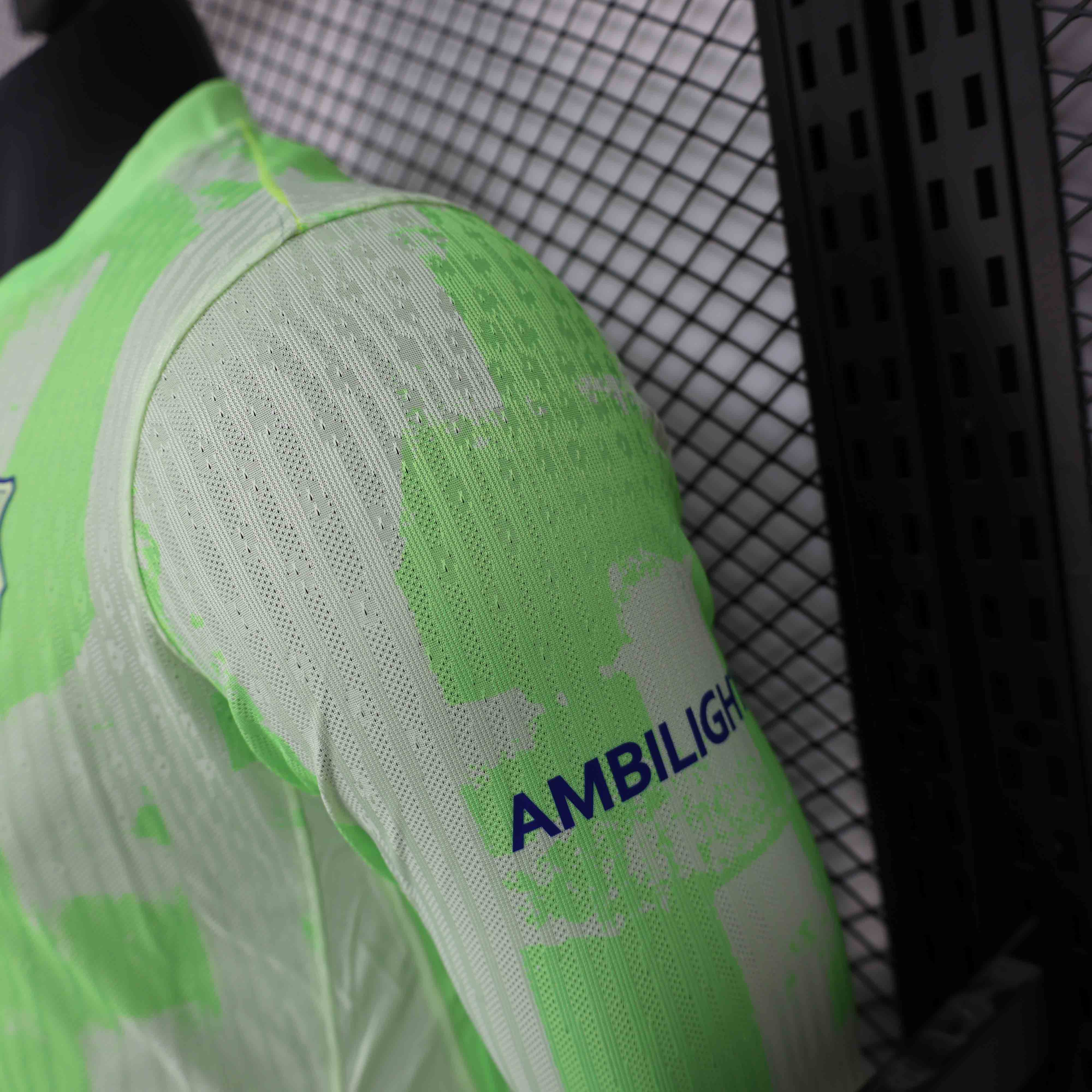 25-26 season Barcelona green player version long sleeve jersey