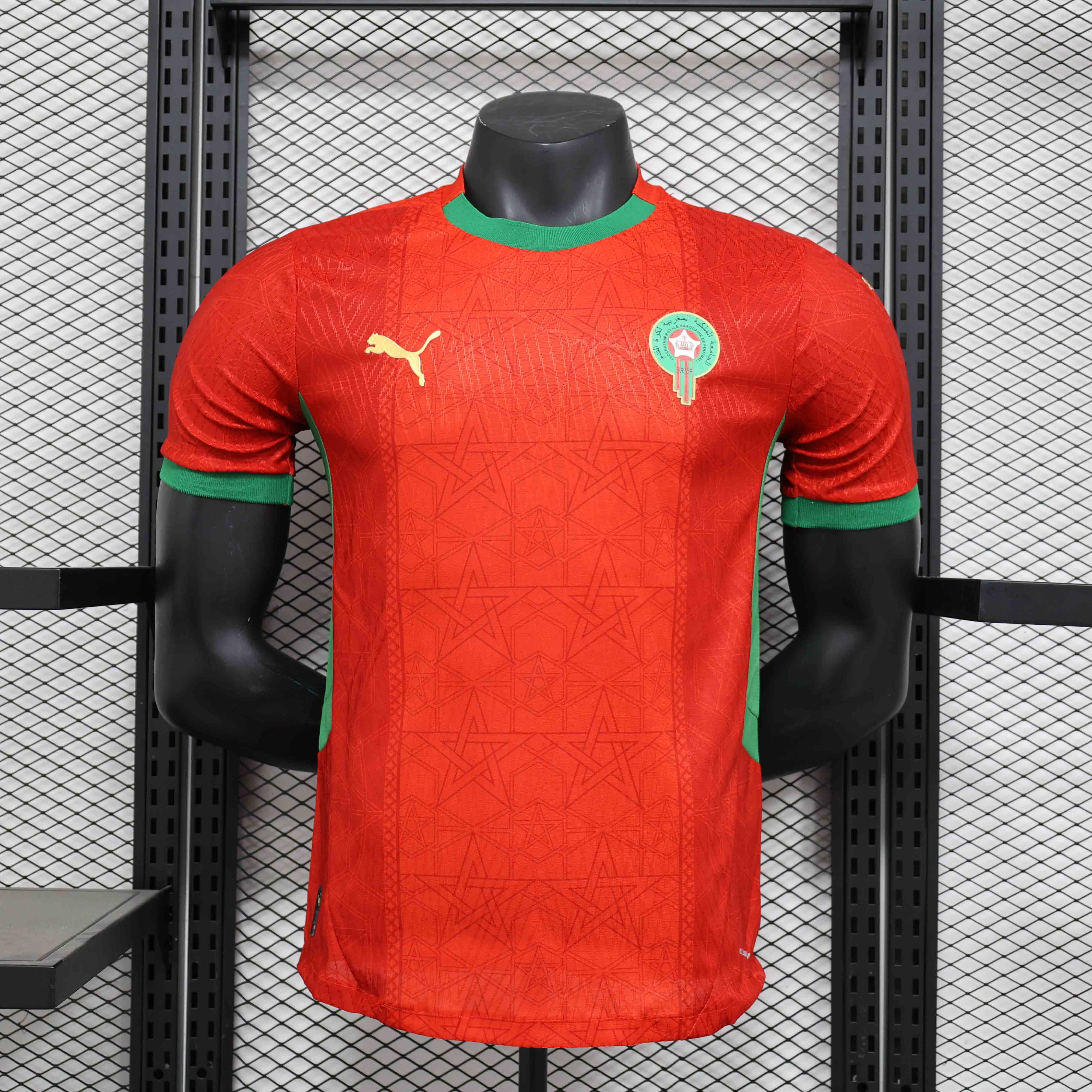 25-26 season Morocco home jersey player version
