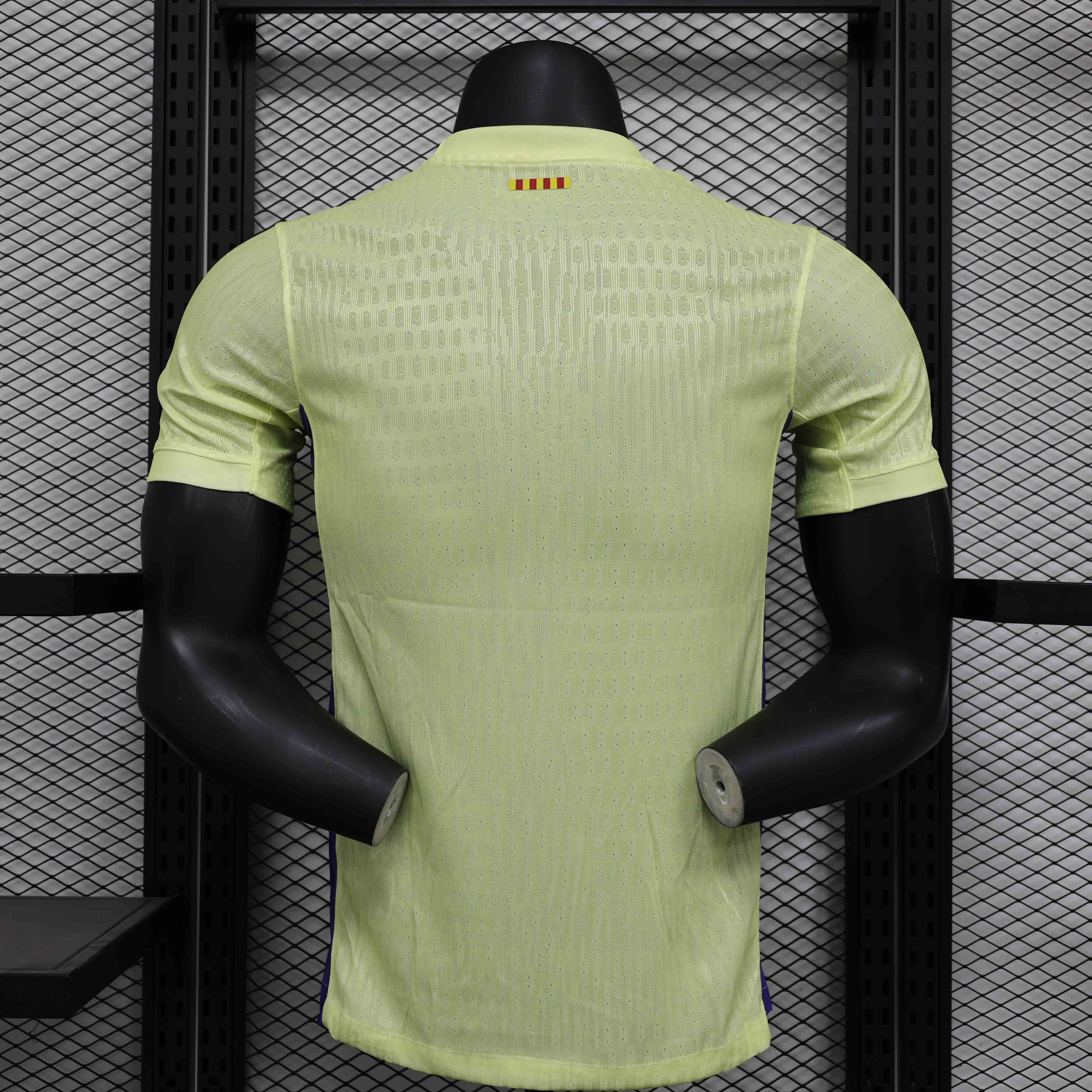 25-26 season Barcelona player version yellow jersey