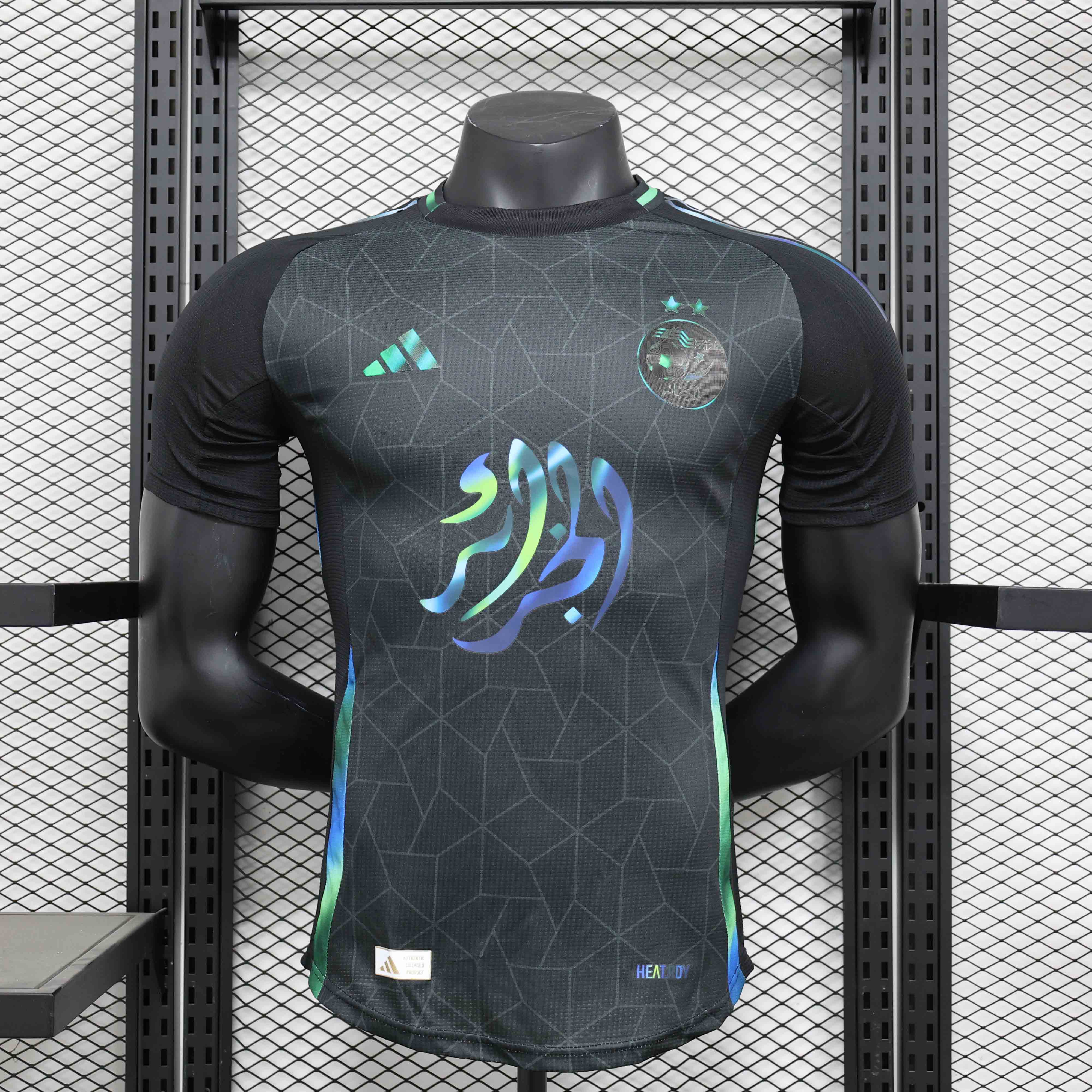 24-25 season player Algeria special edition black jersey