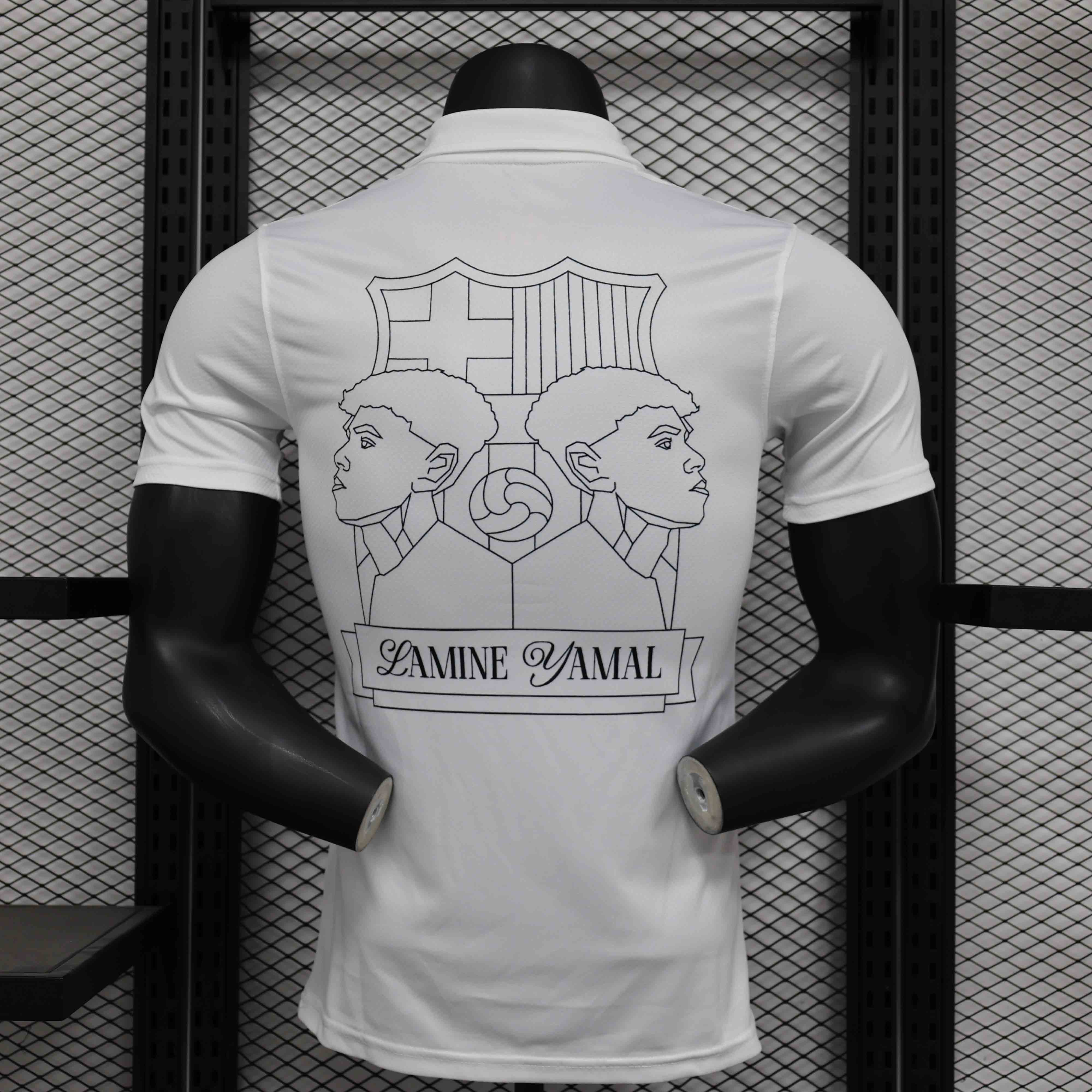 25-26 season Barcelona player commemorative jersey