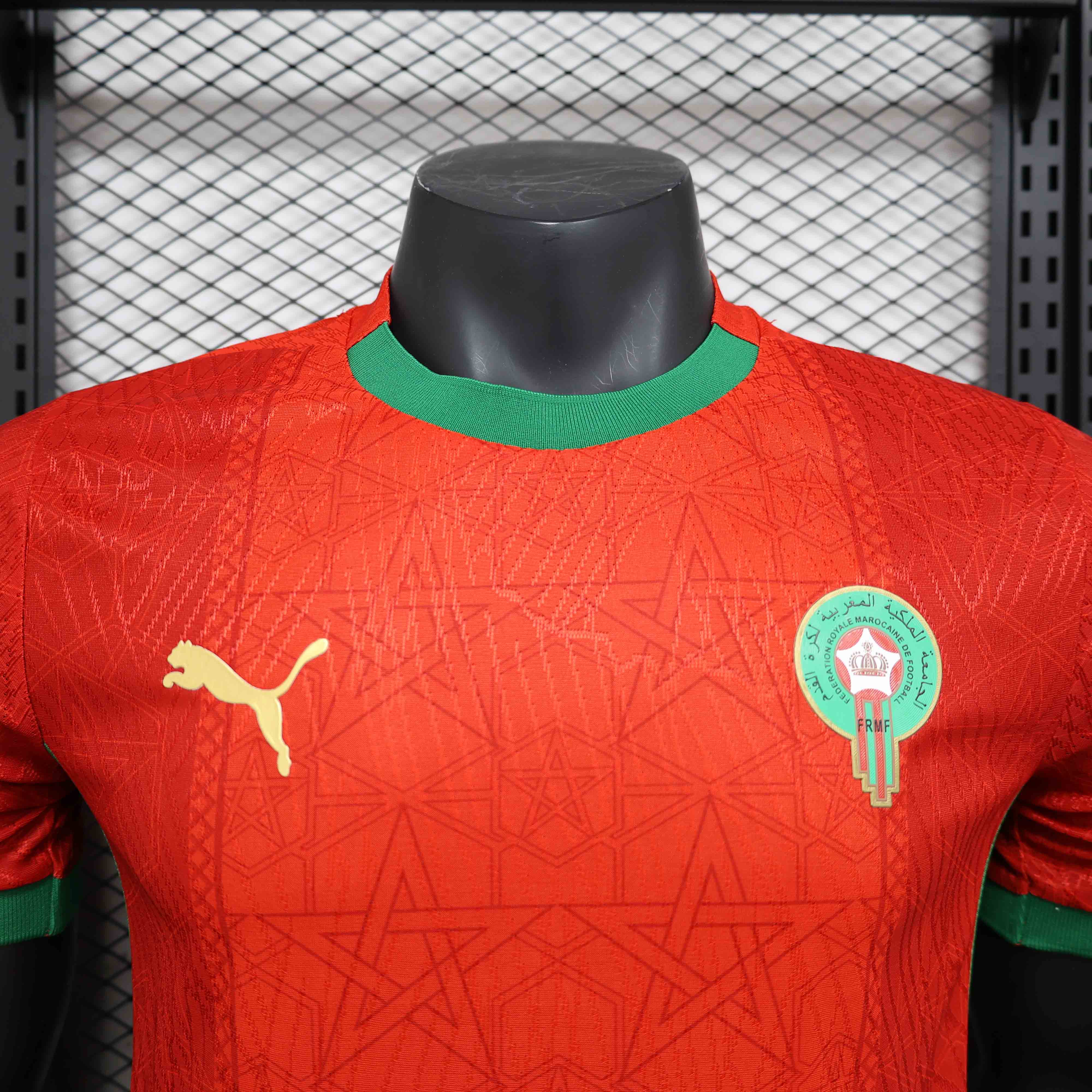 25-26 season Morocco home jersey player version