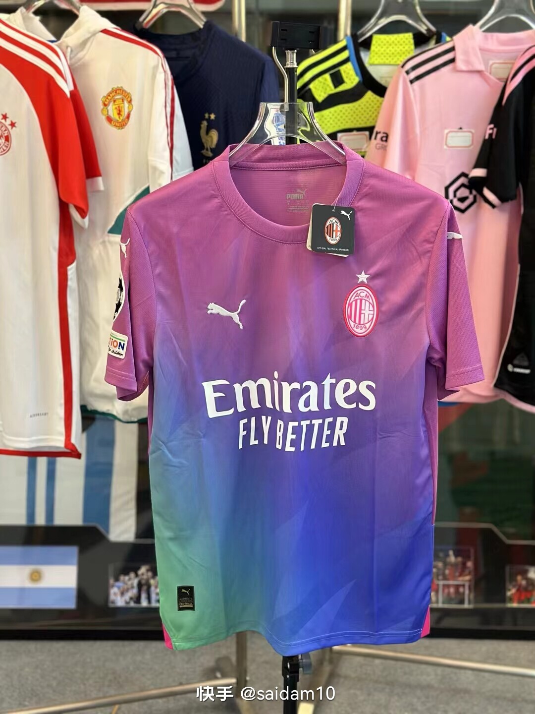 23-24AC Milan's second away jersey
