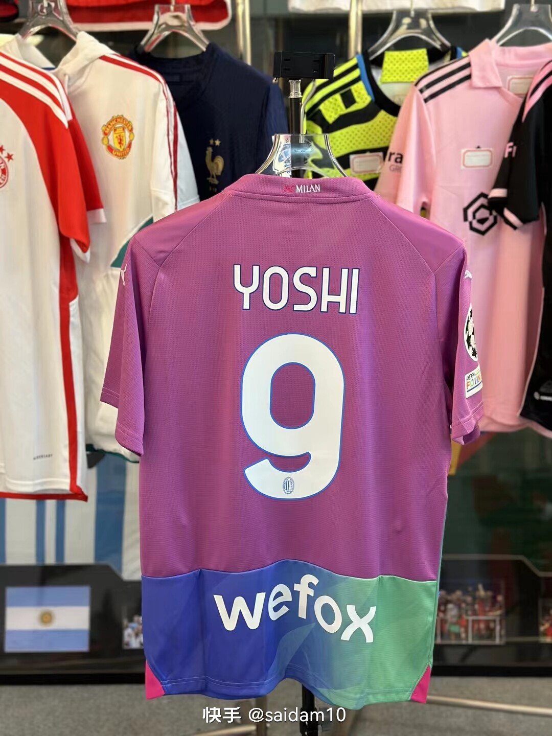 23-24AC Milan's second away jersey