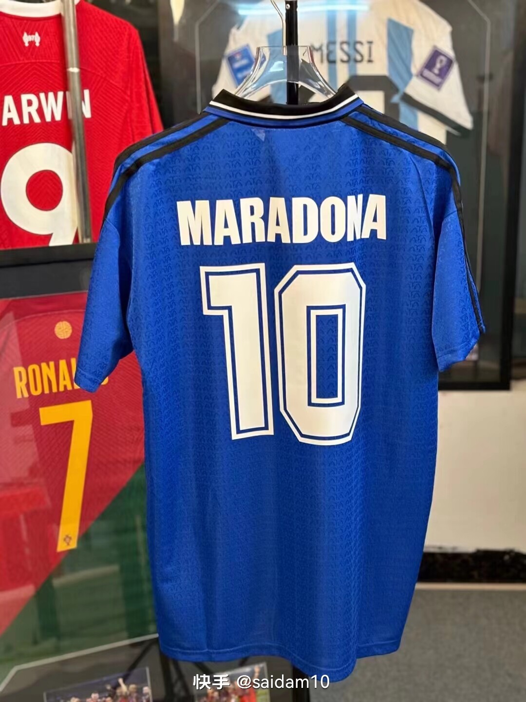 MARADONA, the jersey of the Argentina national team