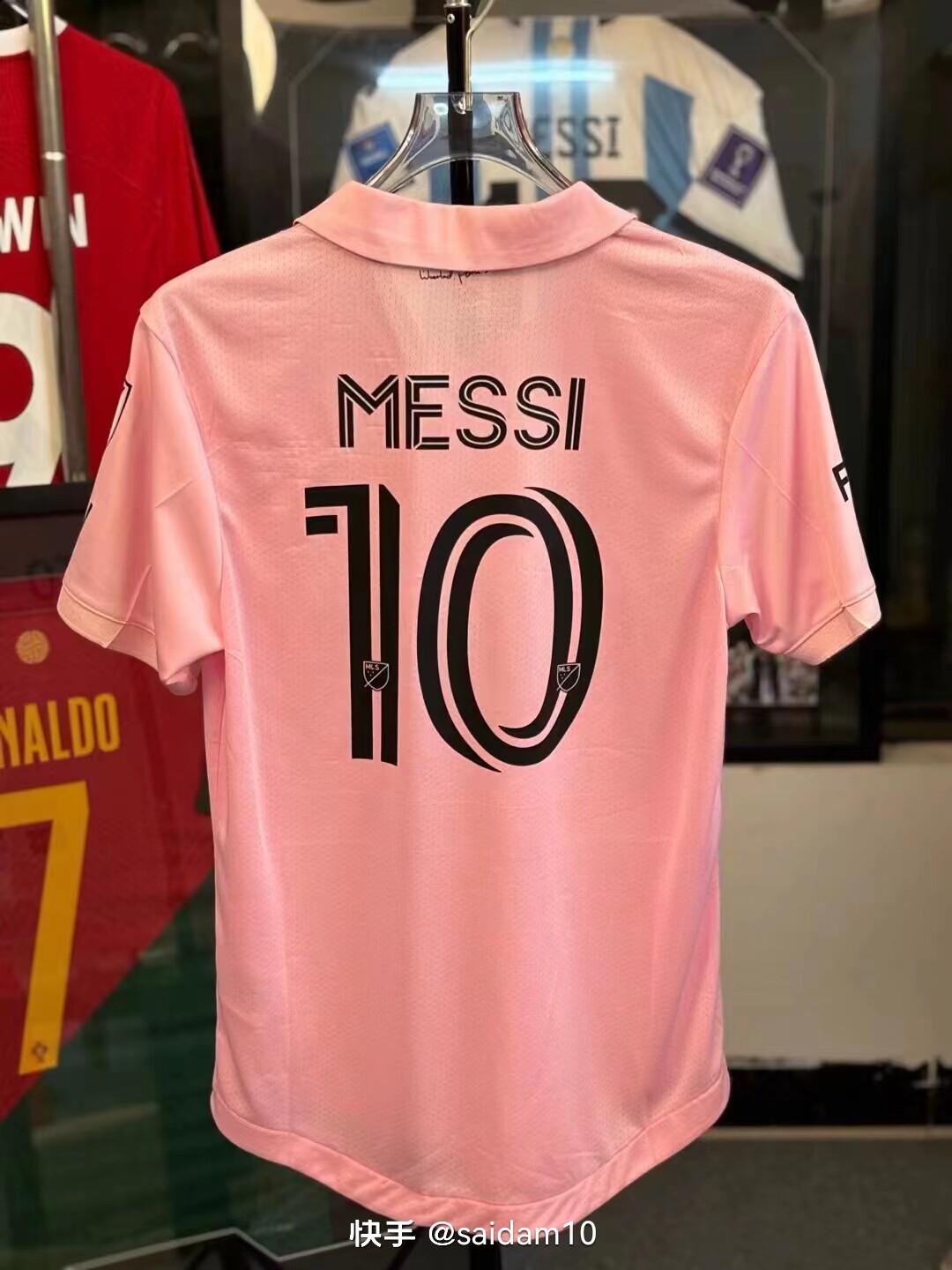 23-24 Miami Messi's home jersey