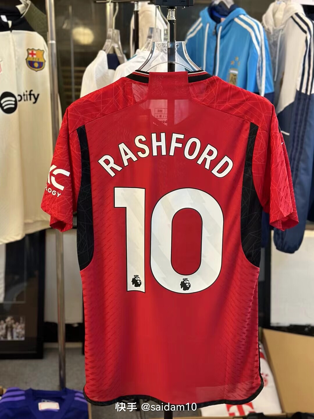 23-24 Manchester United's home short-sleeved jersey RASHFORD