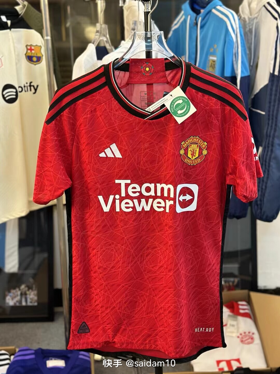 23-24 Manchester United's home short-sleeved jersey RASHFORD