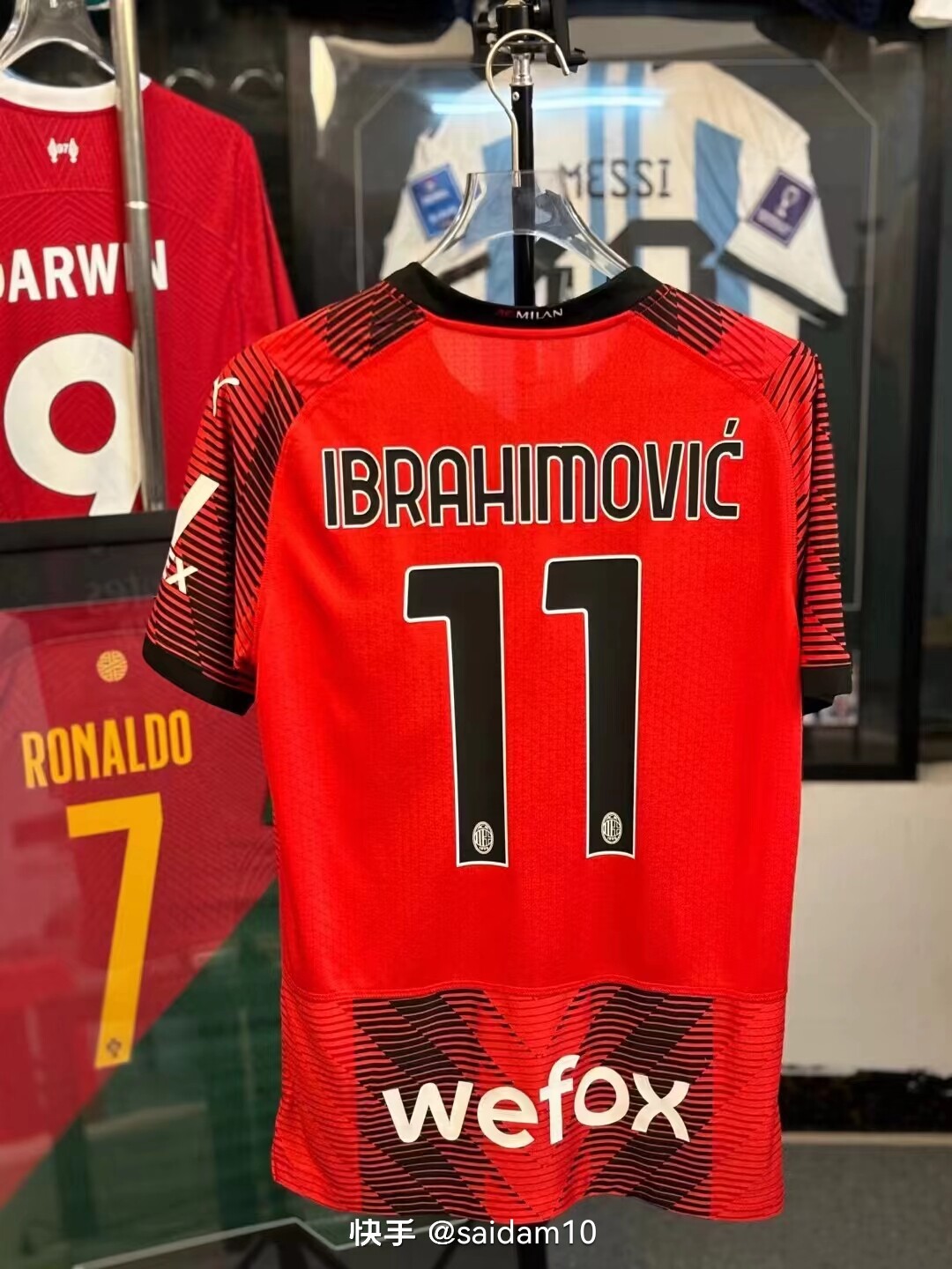 23-24AC Milan home jersey