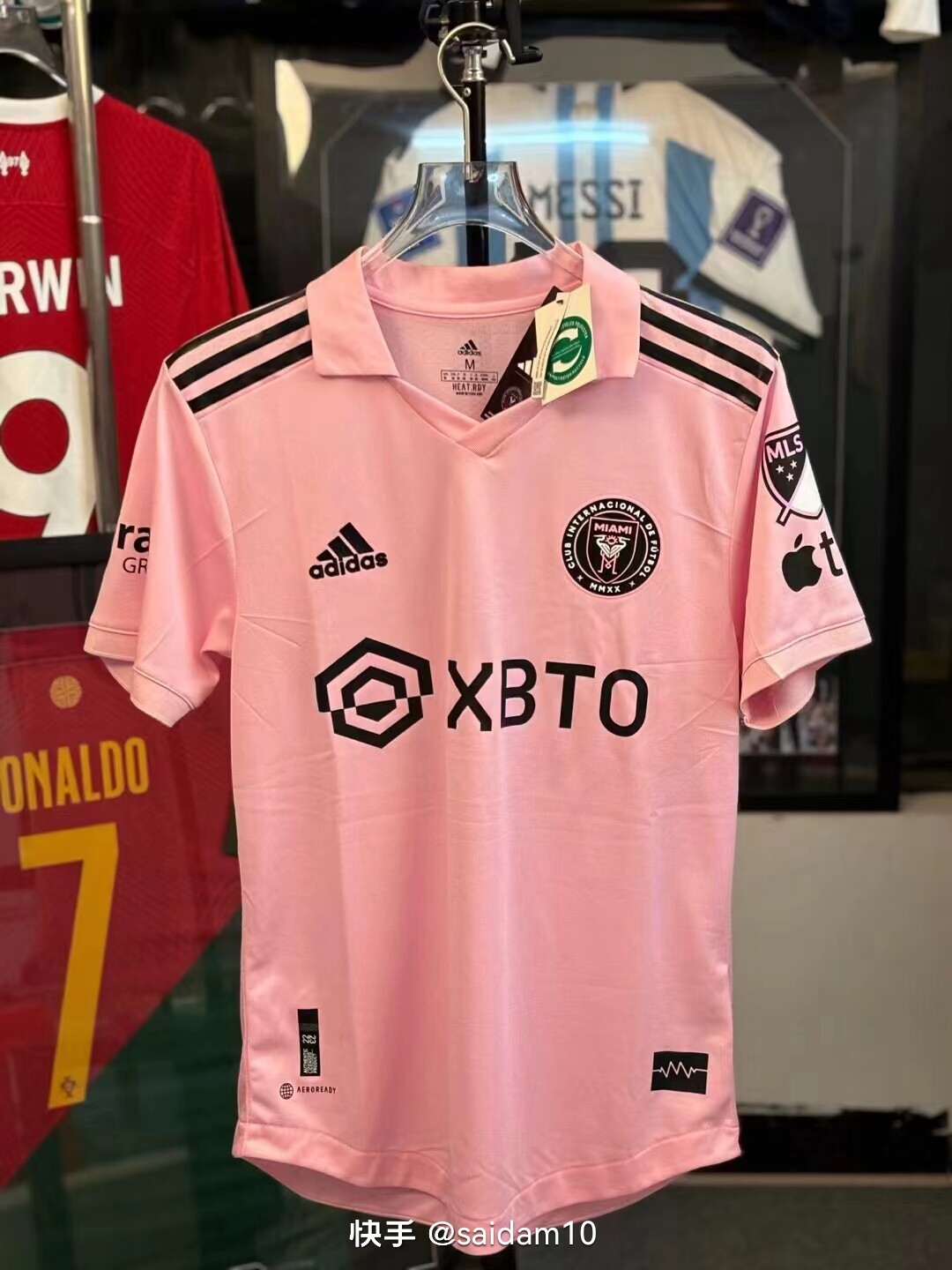 23-24 Miami Messi's home jersey