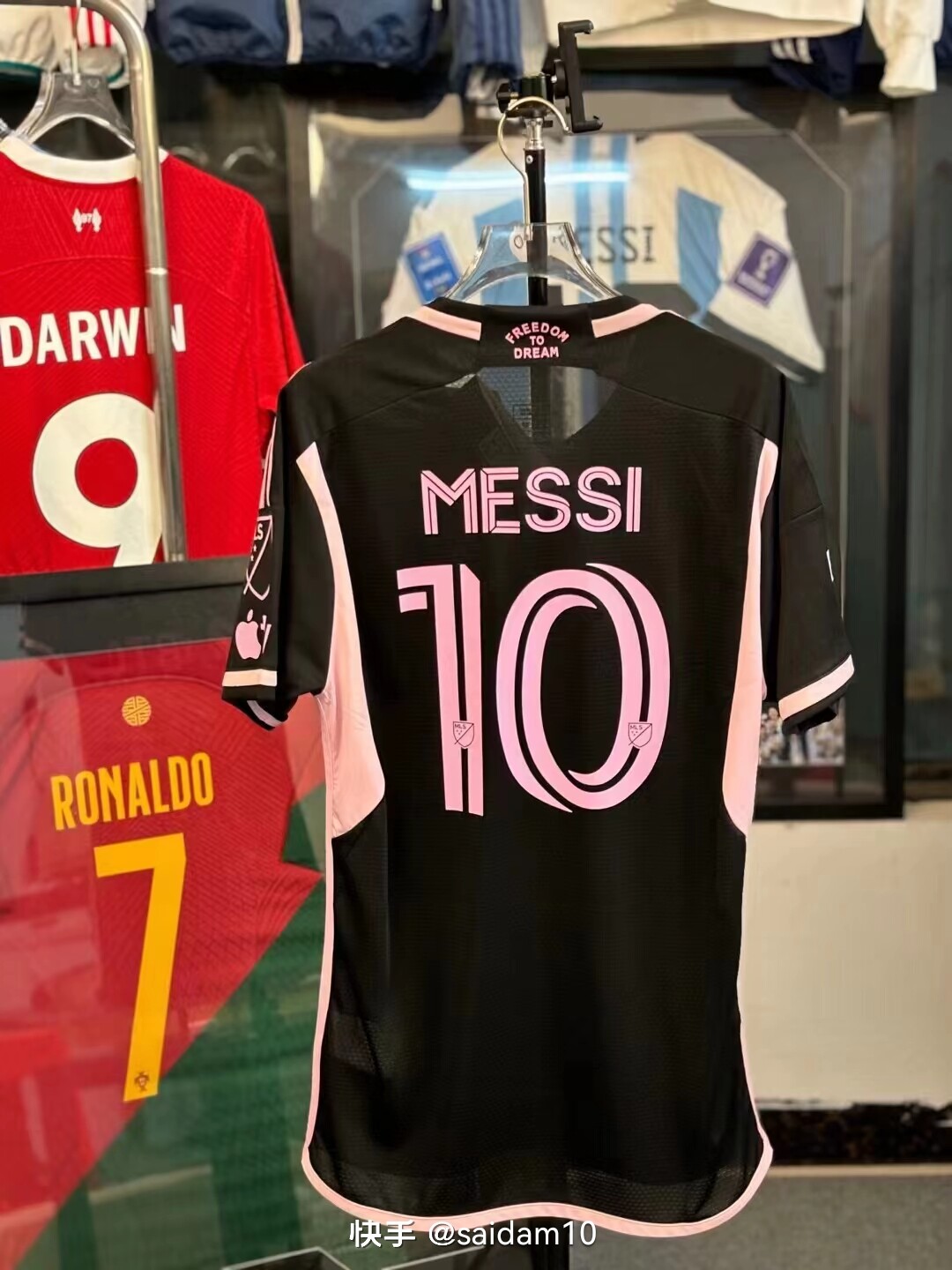 23-24 Miami Messi's away jersey